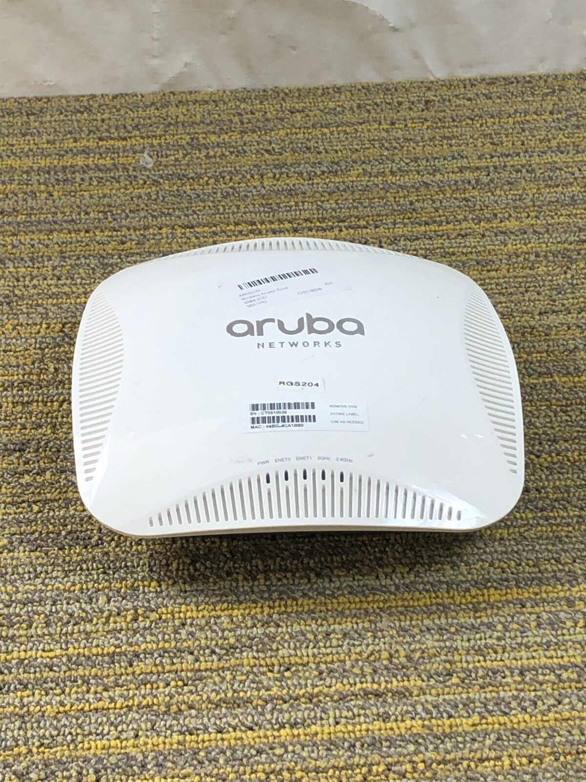 OEM Aruba Networks AP-225 APIN0225 2-Port Gigabit PoE WAP JW174A