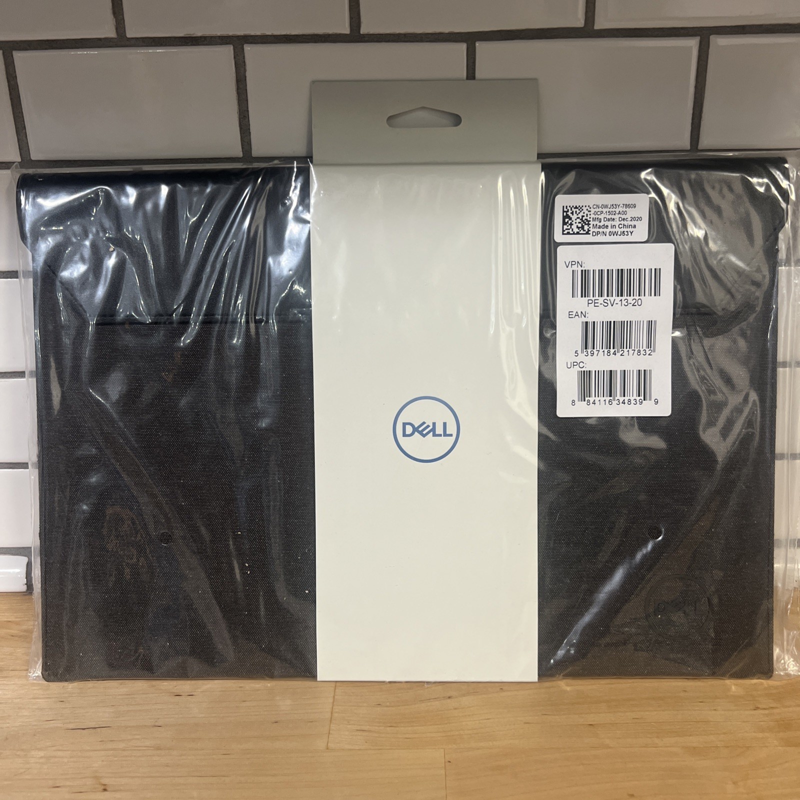 Dell Premier Sleeve 13 Notebook Laptop Case WJ53Y 0WJ53Y PE1320V PE-SV-13-20
