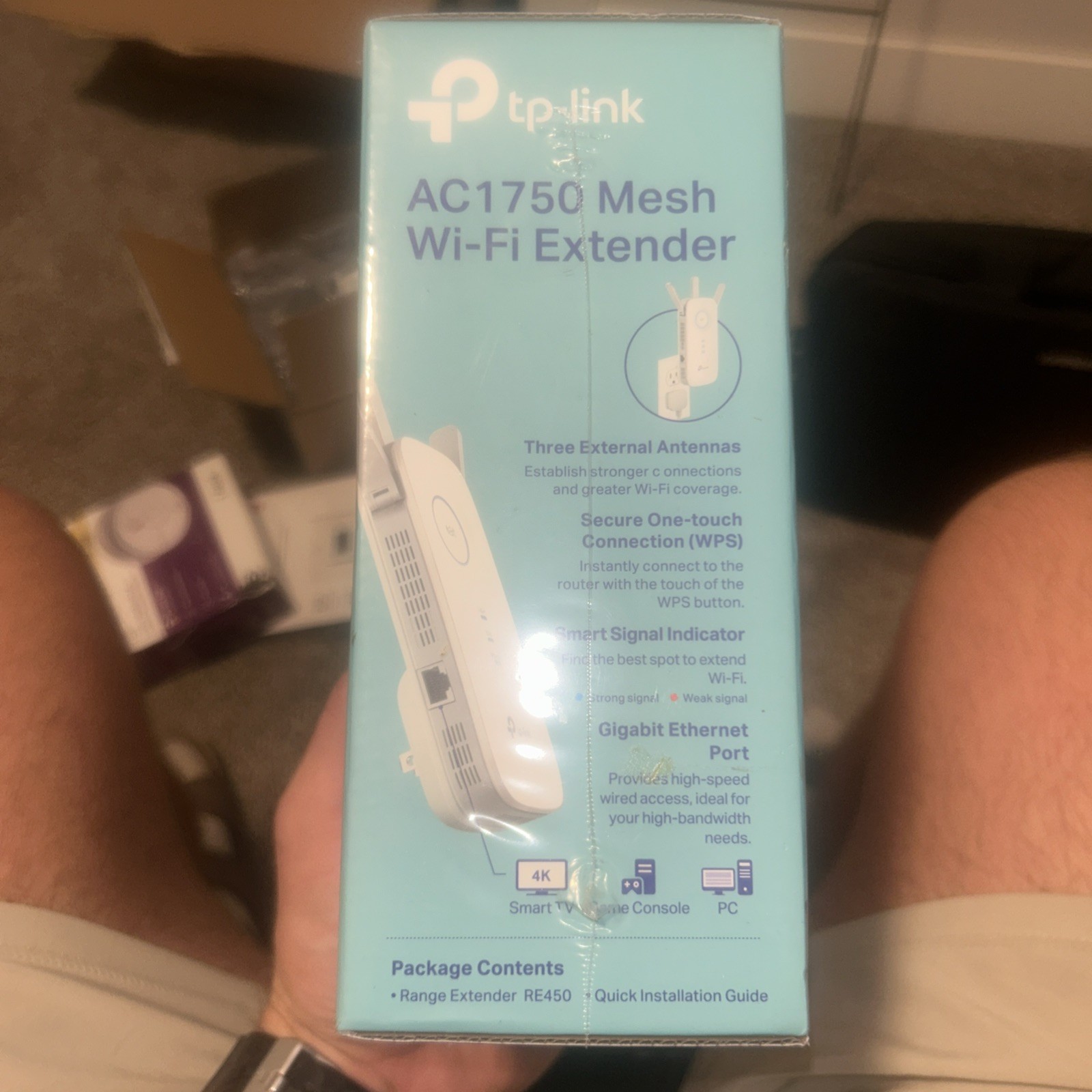 tp-link AC1750 Wi-Fi Dual Band Range Extender 1300 Mpbs 5GHz RE450