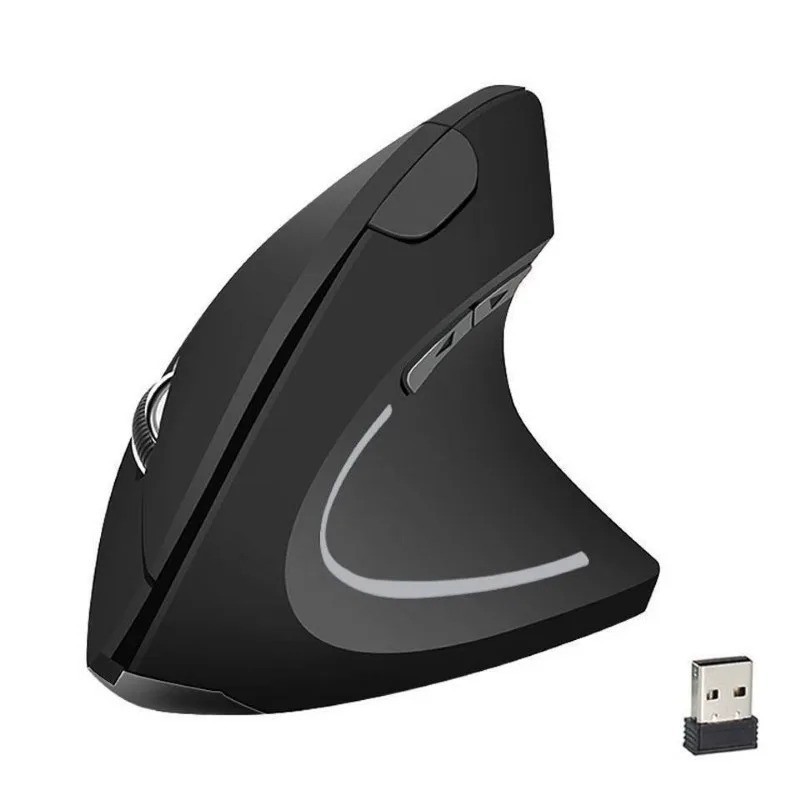 Wireless Vertical Ergonomic Mouse Right Hand Gaming 3 DPI USB Optical Computer