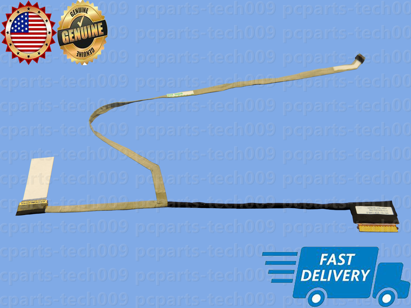  LCD Video Display Screen Cable For MSI MS-17A1 120HZ FHD 30pin Nontouch