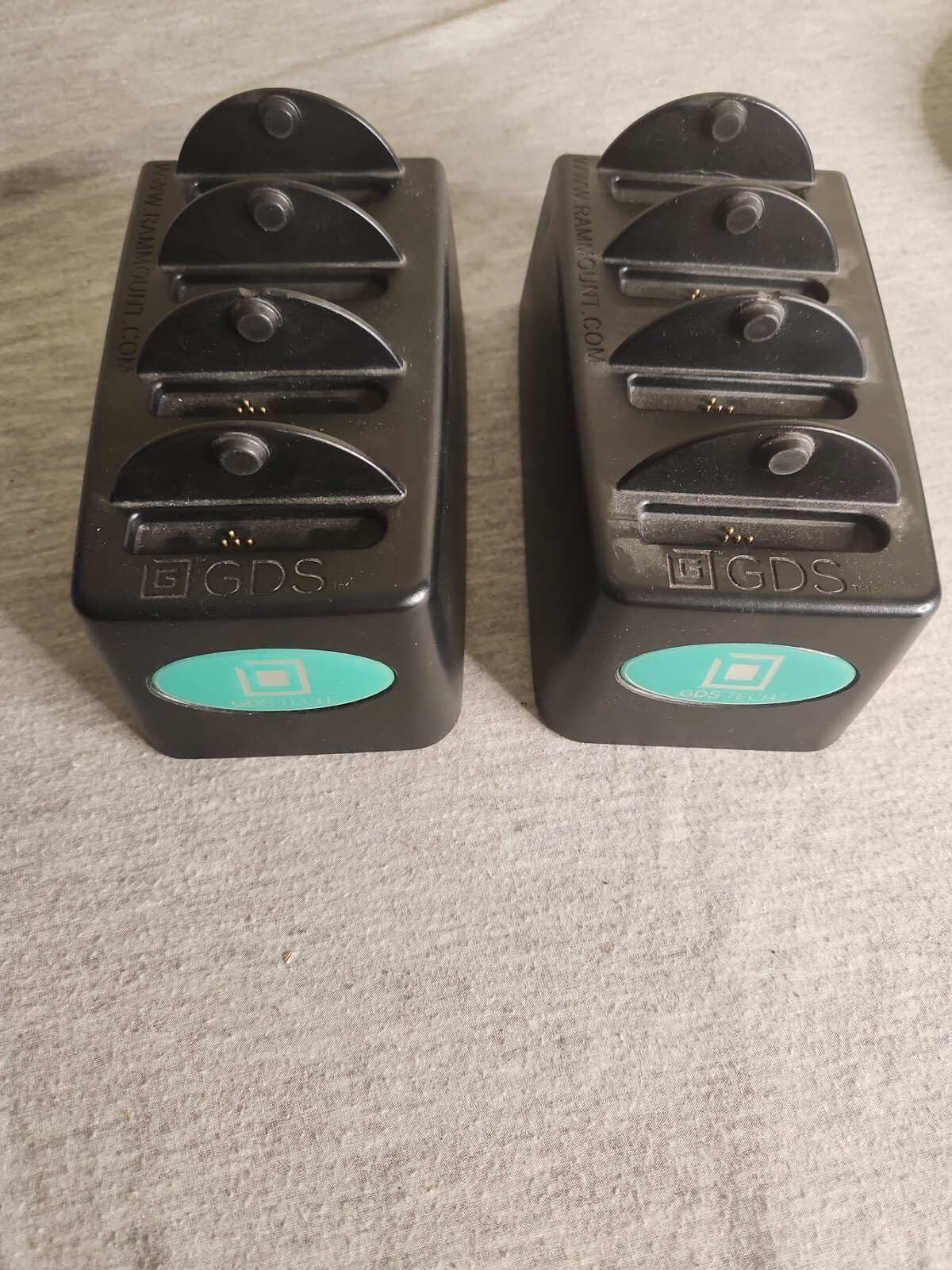 2 x RAM-GDS-DOCK-4G1PU  RAM-GDS-DOCK-4G1PU GDS 4-Port Desktop Charger untested