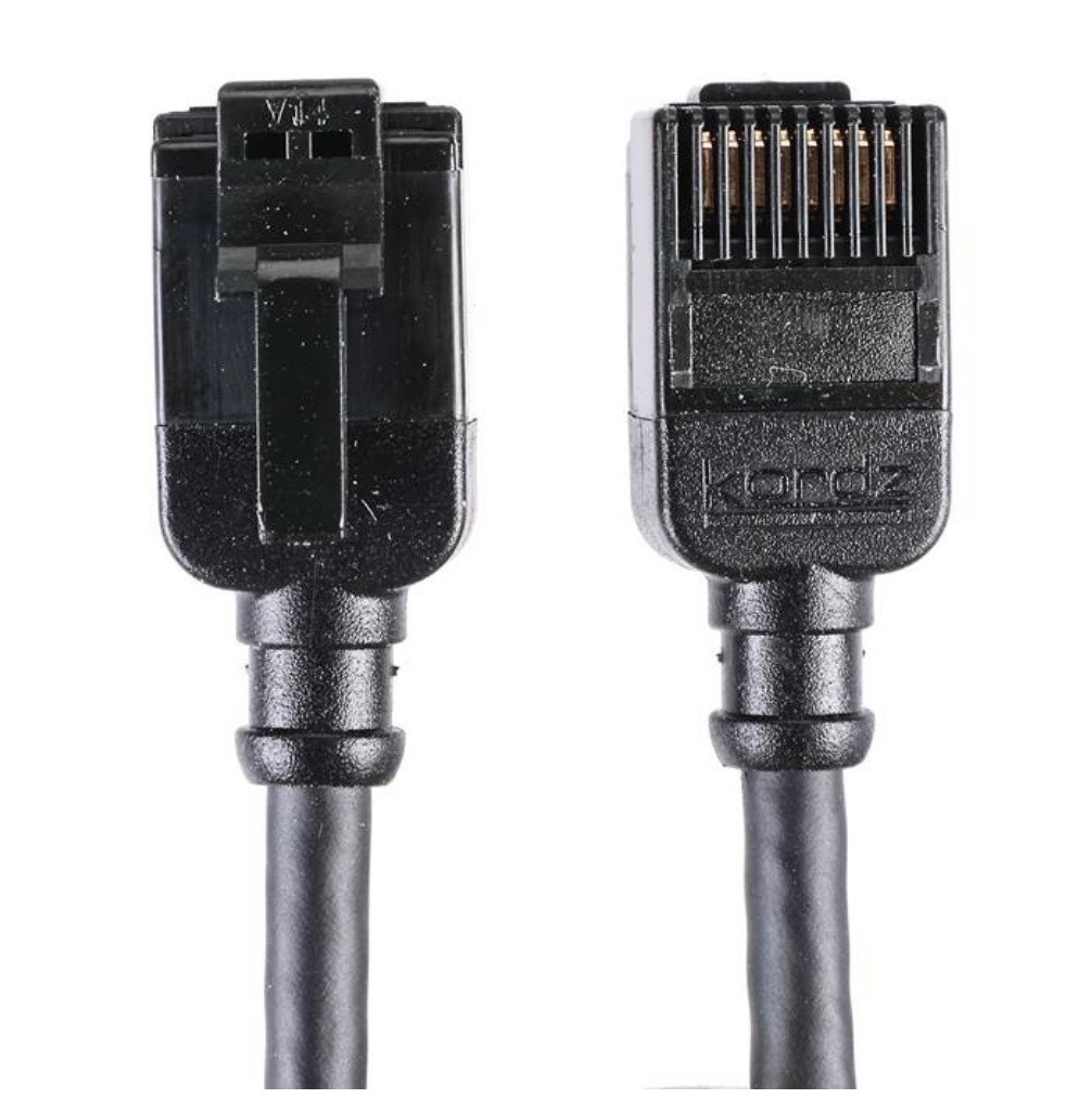 Kordz PRO SlimCat™ CAT-6 Ethernet patch cable (0.5 meter/1.6 feet)