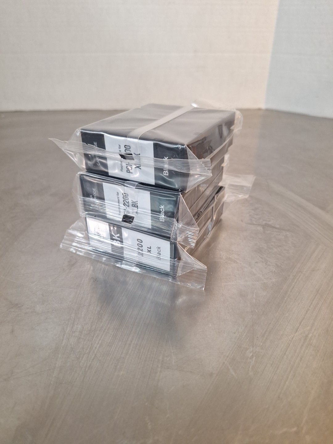 (3) PGI-2200XL Black Ink Cartridges - NEW SEALED (Canon Compatible)