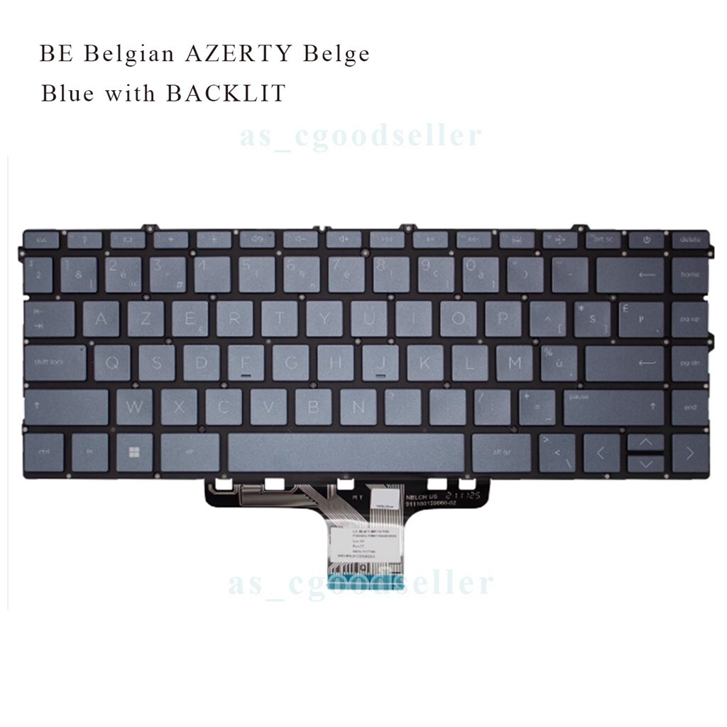 New BACKLIT Keyboard for HP 14-EP 14-EM 14-EK I141 I142 C157 15-EW 15T-EY 15Z-EY