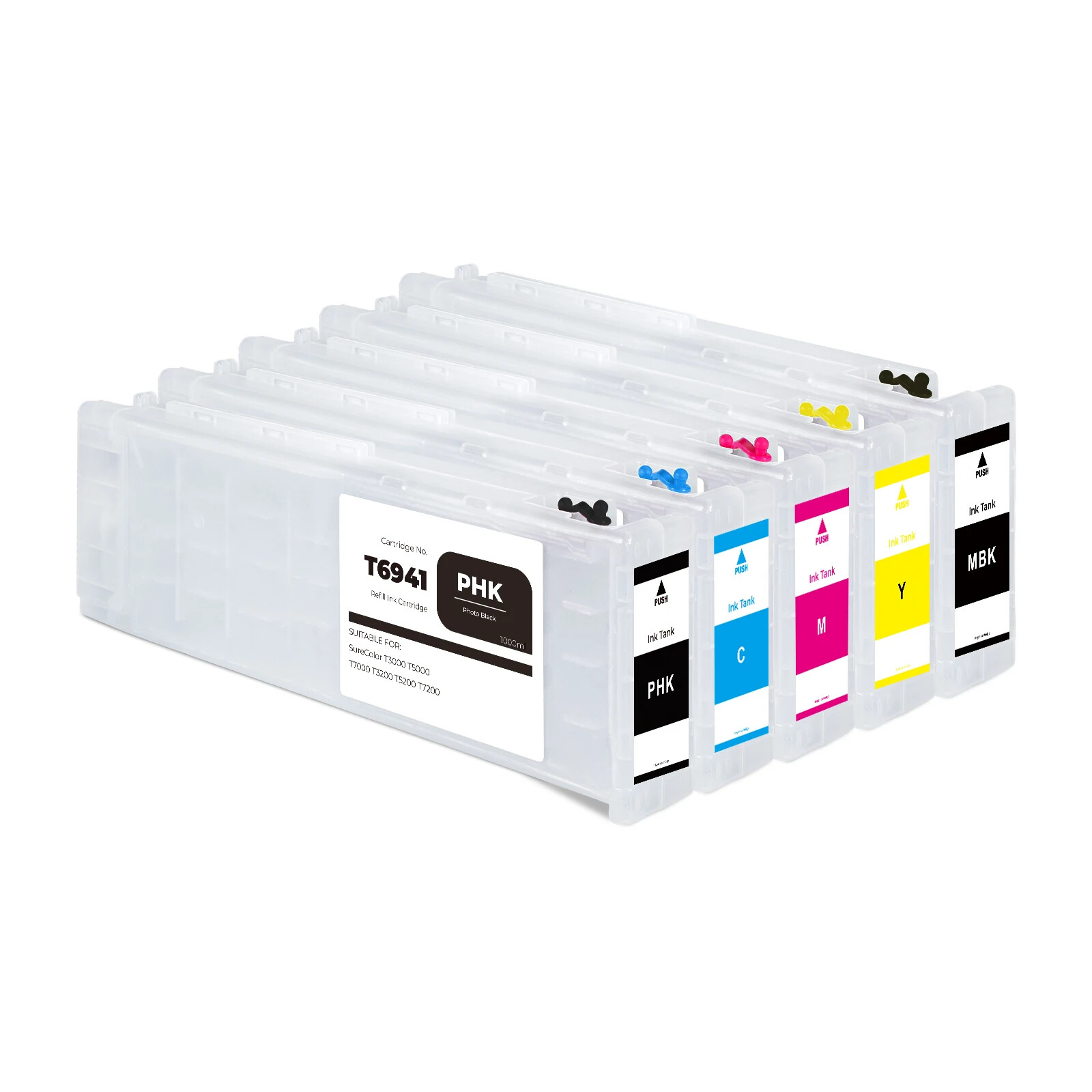 T6941-T6945 Refill Ink Cartridge for Epson T3000 T5000 T7000 T3200 T5200 T7200 