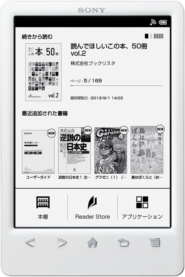 Sony PRS-T3S E-reader Wi-Fi Model Reader White Brand new 
