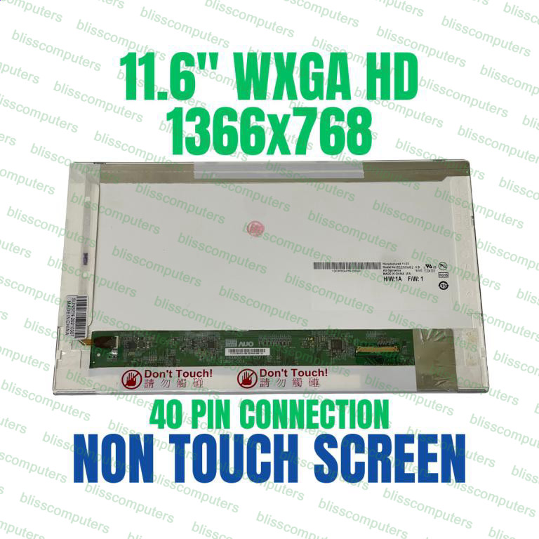 ACER FERRARI ONE 200 LAPTOP LED LCD Screen 11.6" WXGA HD Bottom Right