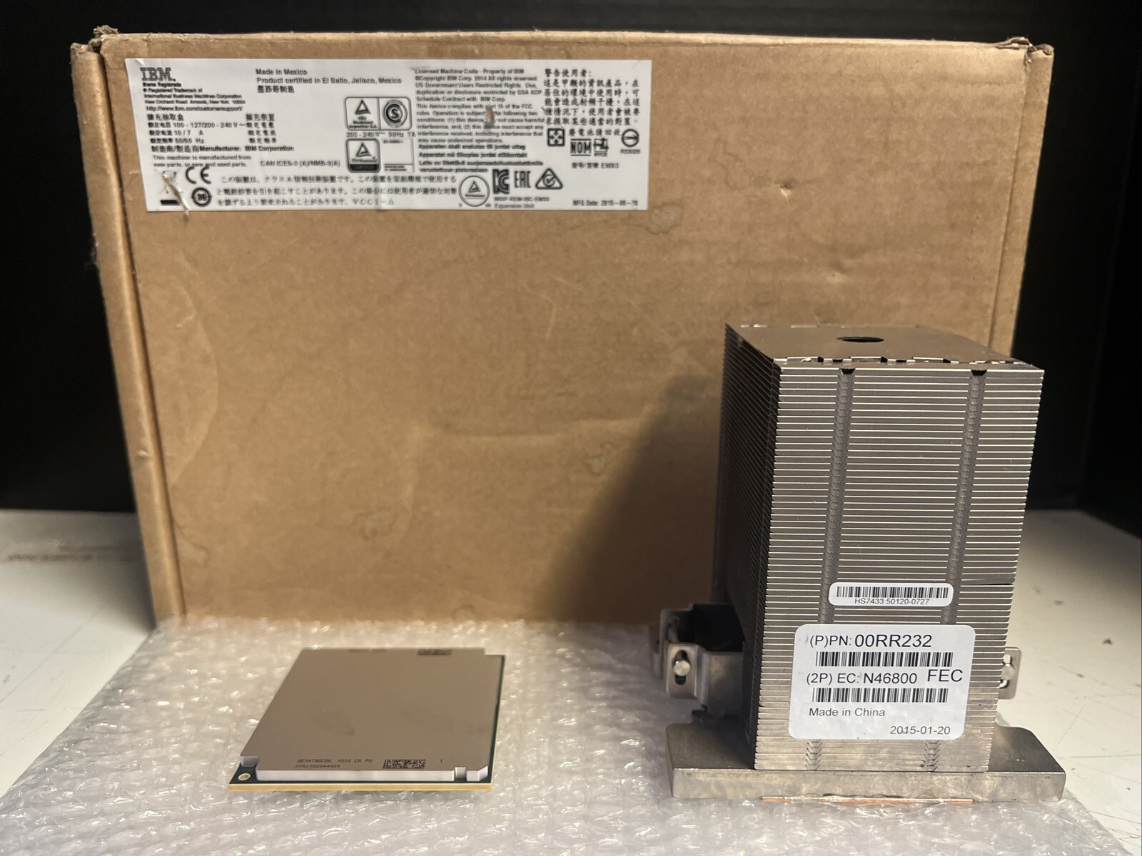 IBM EPBA 4.02GHz 32-Core POWER8 Processor 9080-MME/9119-MME CCIN 54EE