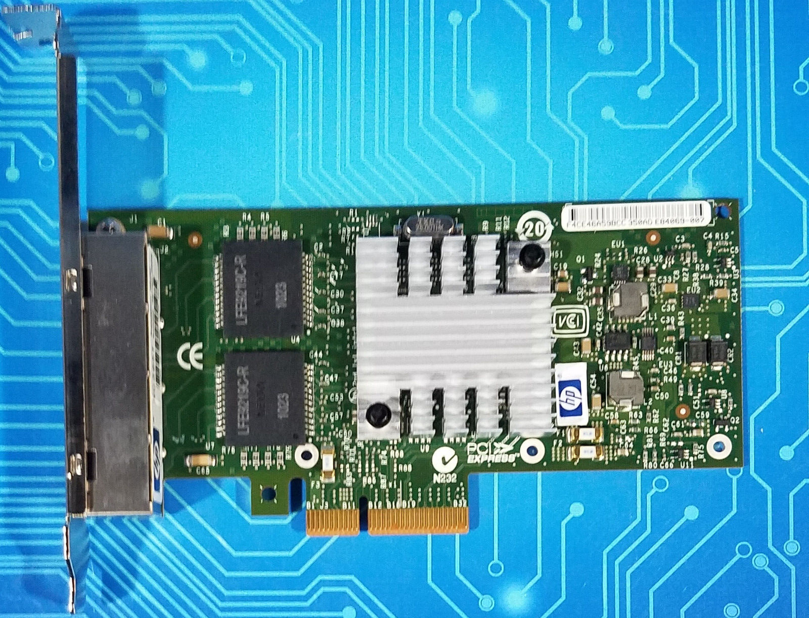 HP NC365T PCIe Quad Port Server Aadapter 593743-001 593720-001 High Profile
