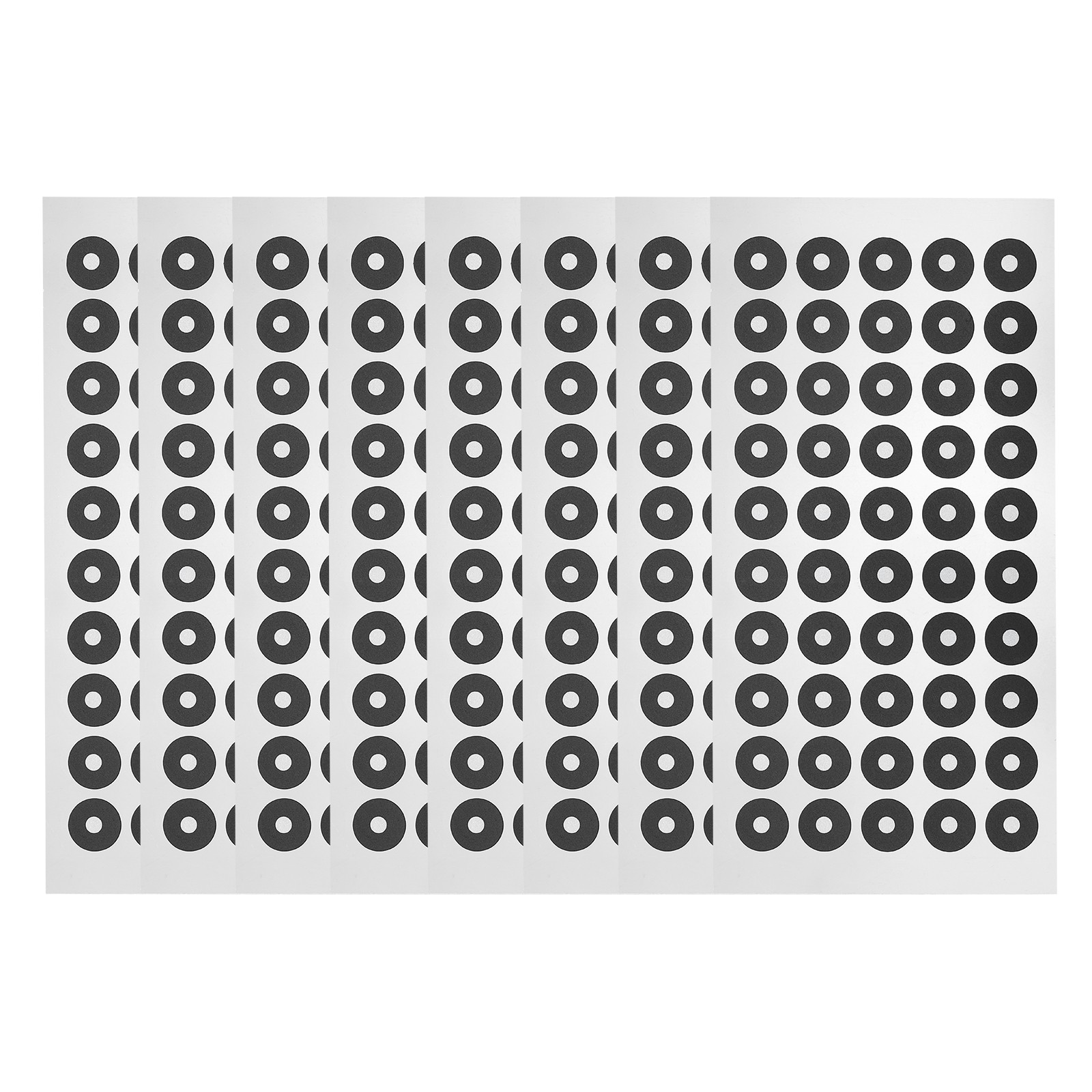 400Pcs Inner 3mm Outer 10mm Round High Reflective 3D Scanning Marker