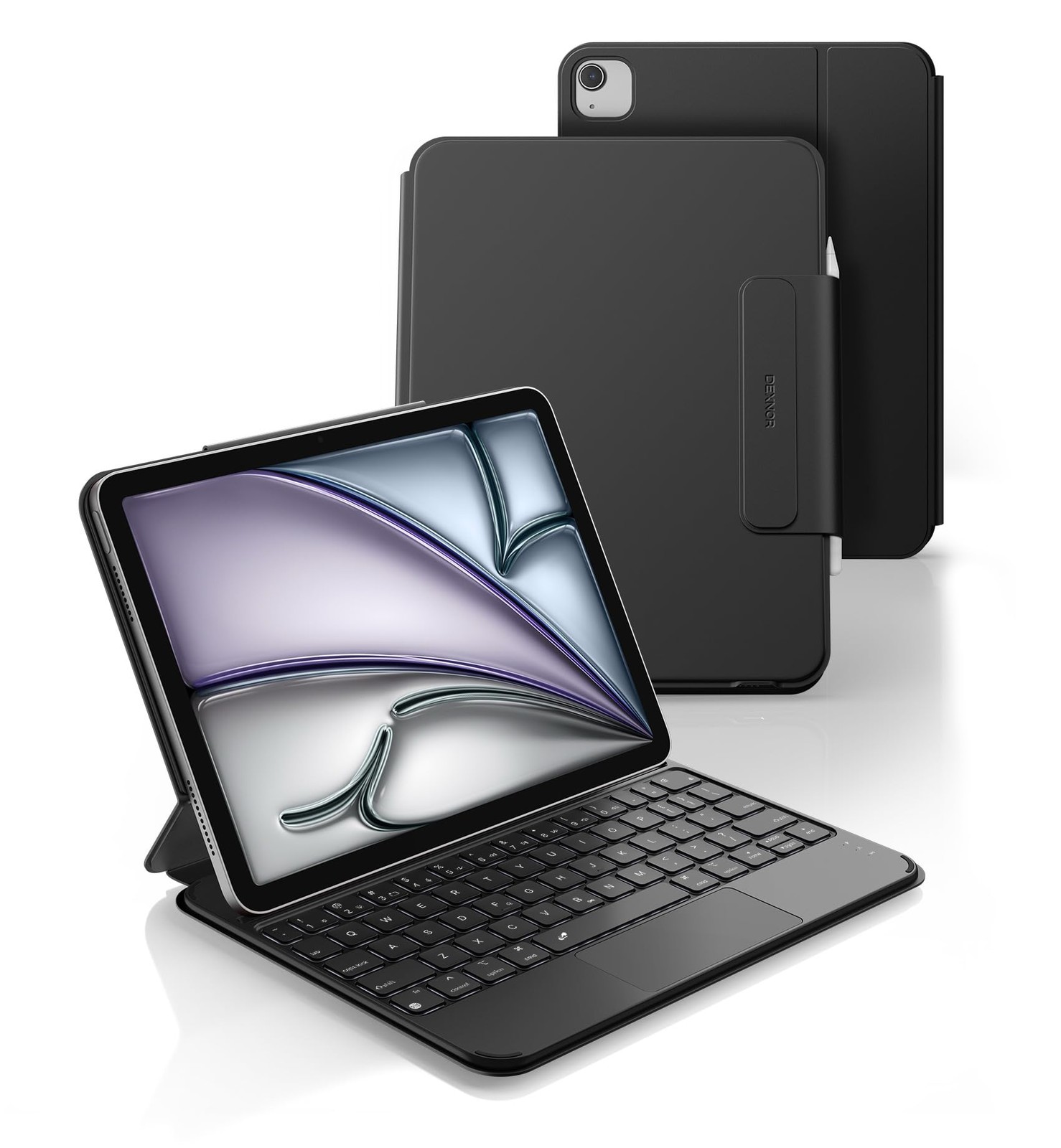 Dexnor iPad Air 11 M4/M3/M2 Pro 11 Keyboard Case Magnetic Trackpad Backlit
