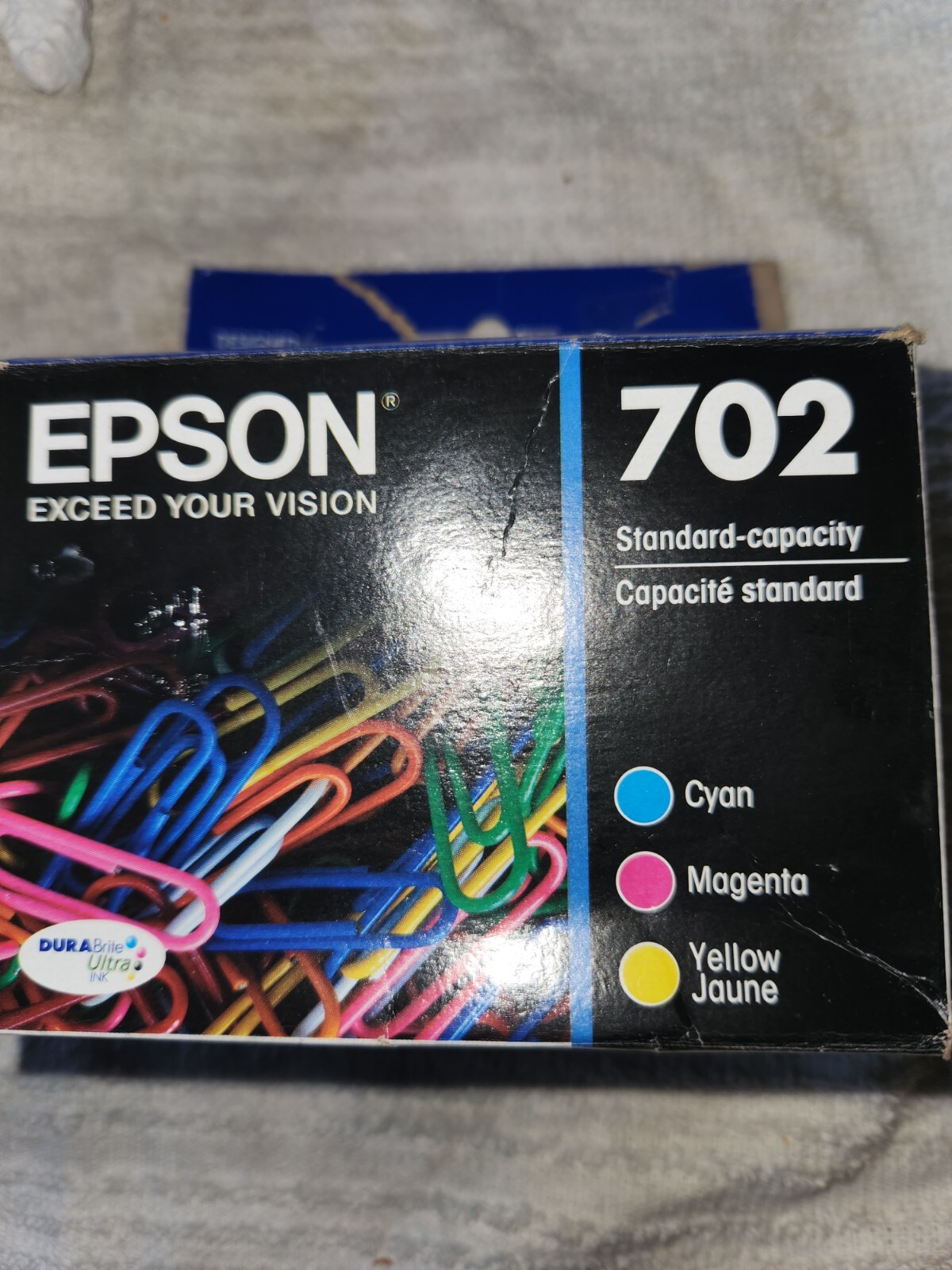Epson 702 (T702520-S) Tri-Color Ink Cartridge