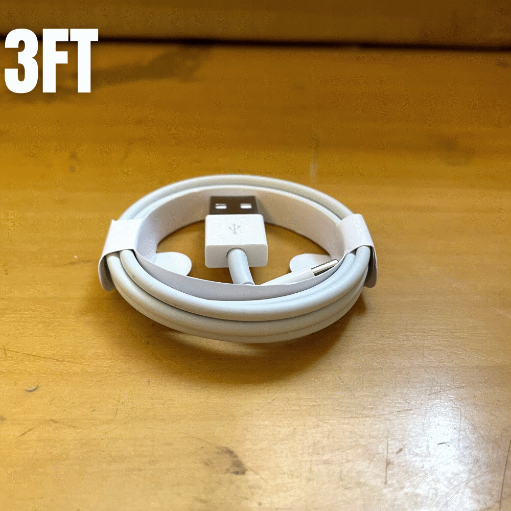 100X Fast Charger USB Cable 3/6FT Lot For iPhone 7 8 Plus 11 12 13 14 Pro Max XR