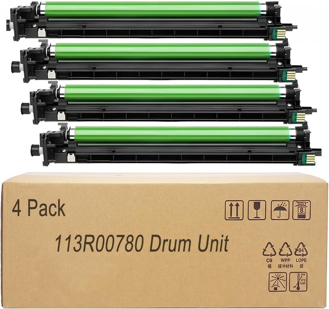 Compatible w/ Xerox 113R00780 Drum Unit VersaLink C7020/25/30 90K 4PK