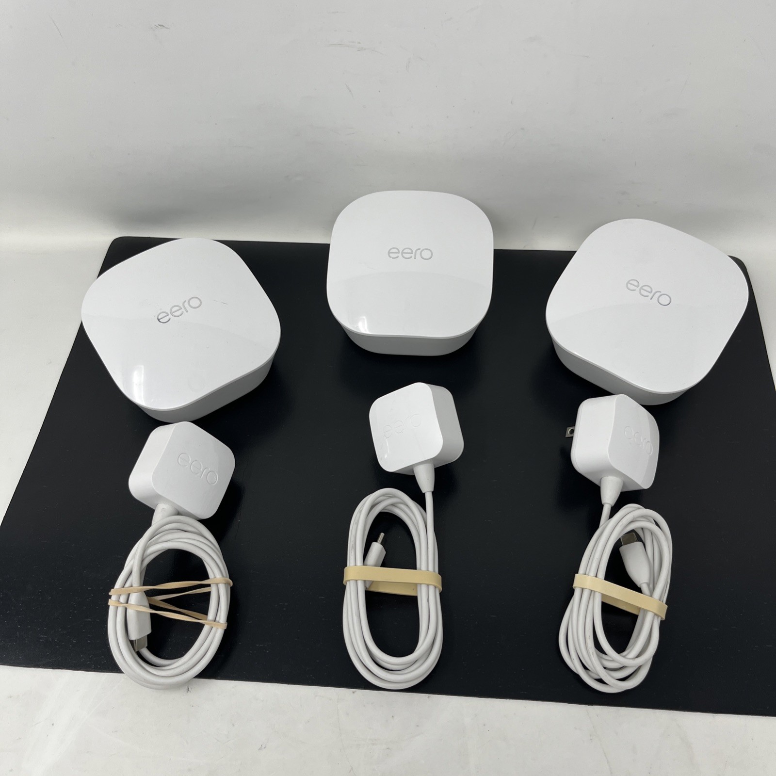 EERO Wifi Router J010001 Tri-Band Wi-Fi Mesh System - White (3 Pack)