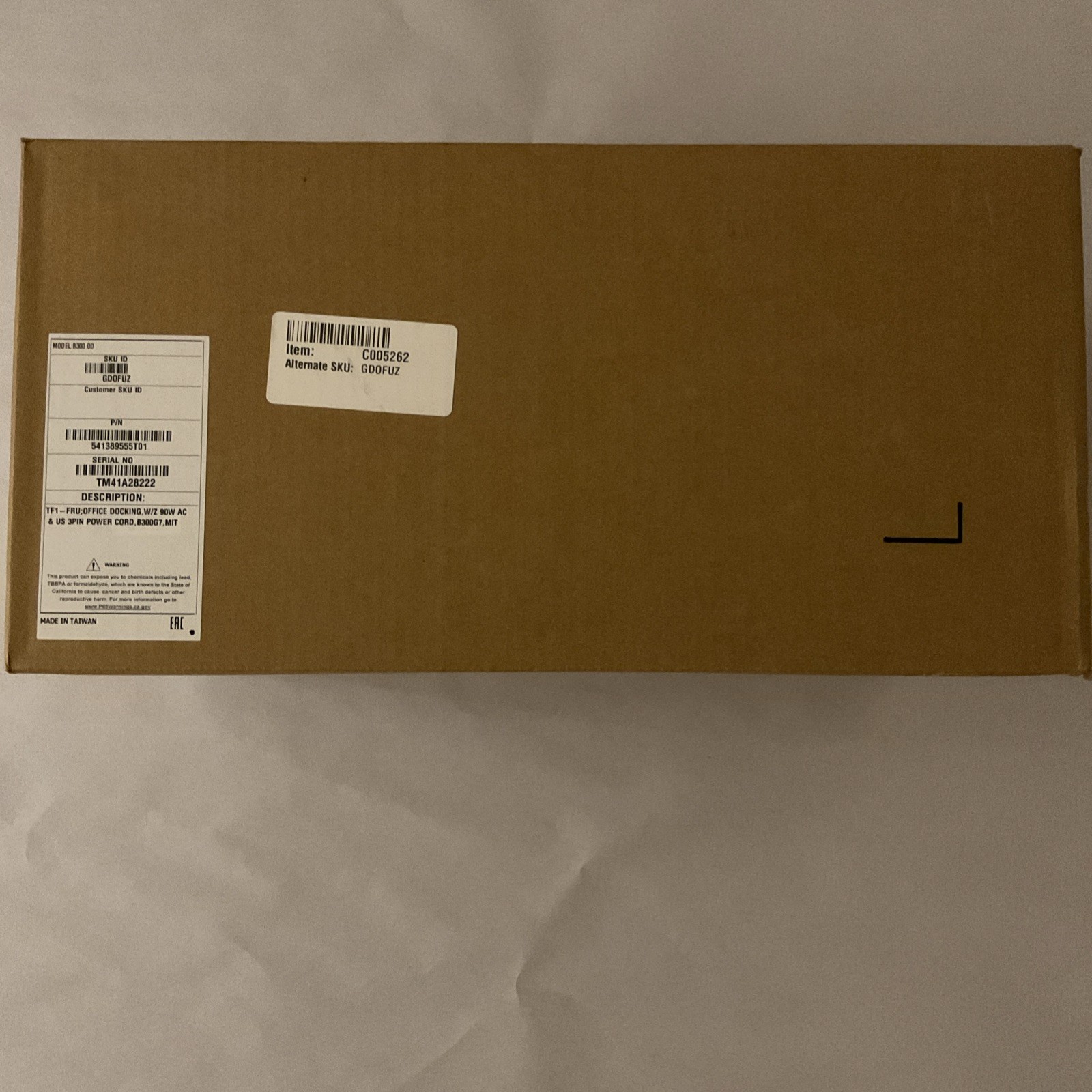 LOT OF 80 Factory Sealed Getac Office Dock GDOFU2 Docking station  Getac B300 OD