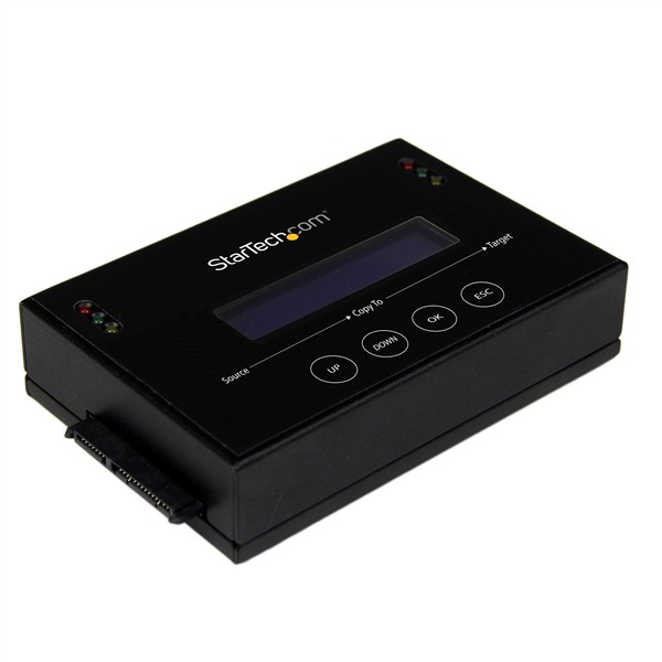 StarTech Standalone 2.5 / 3.5 SATA Hard Drive Duplicator and Eraser (SATDUP11)"