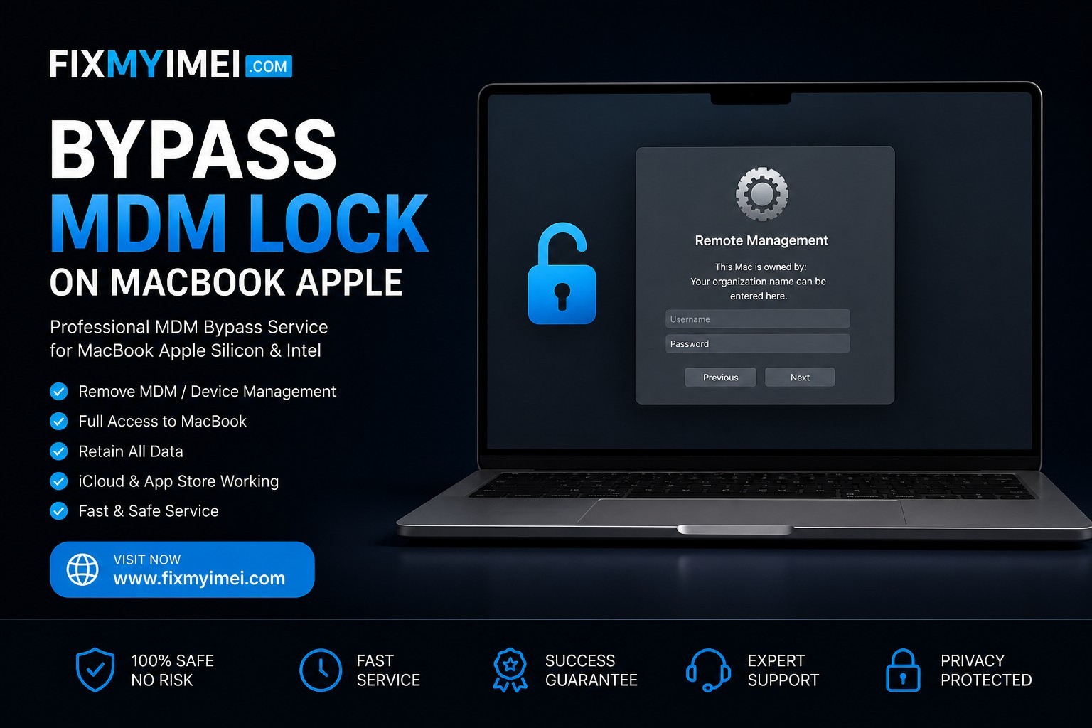 Macbook Remote Mangemant Bypass