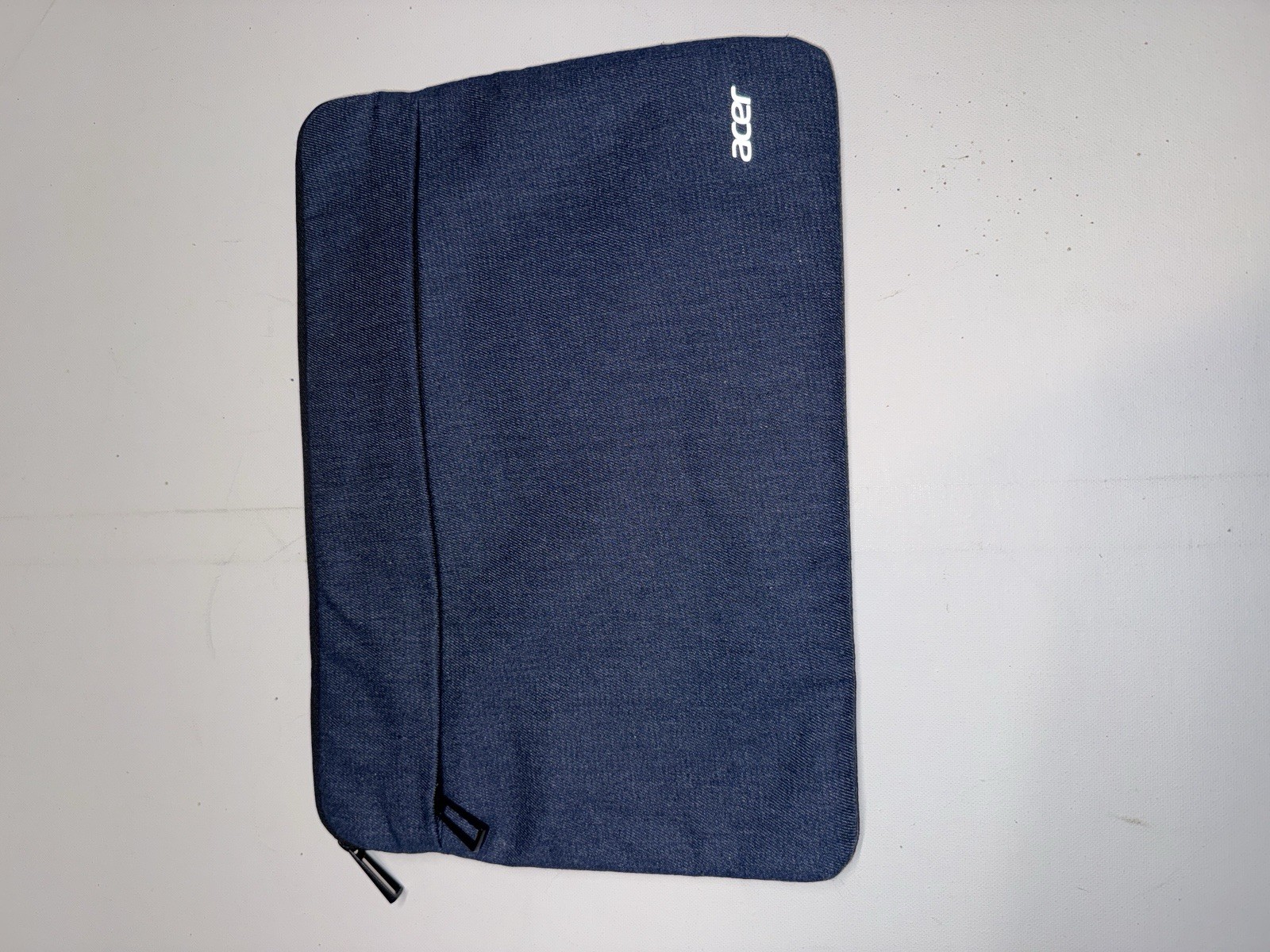 Acer Denim Blue Laptop Sleeve Case Padded Zipper Computer Bag