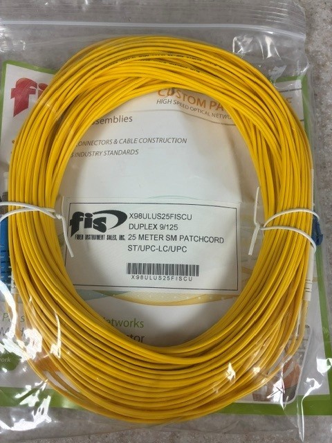 25 METER SINGLE MODE PATCHCORD