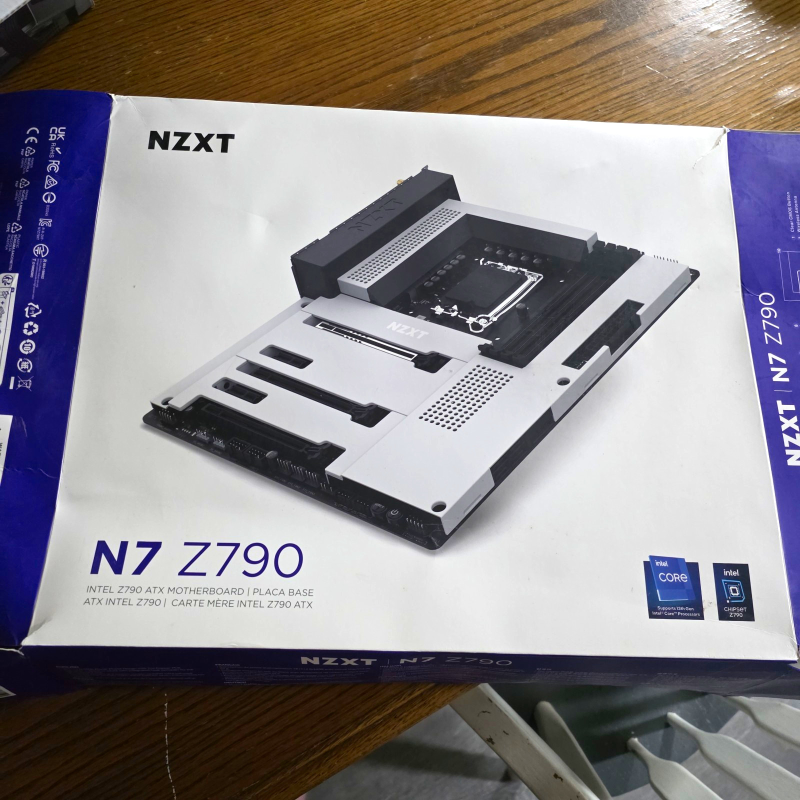 NZXT N7 Z790 ATX Intel LGA1700 DDR5 Gaming Motherboard w/ HDMI USB-C