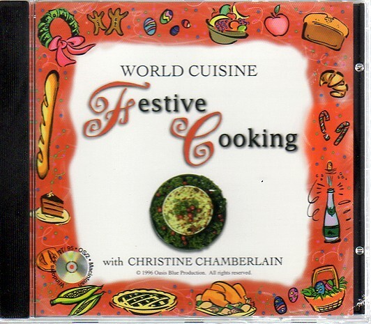 World Cuisine Festive Cooking CD-ROM for Win/OS2/Mac - NEW Sealed Jewel Case