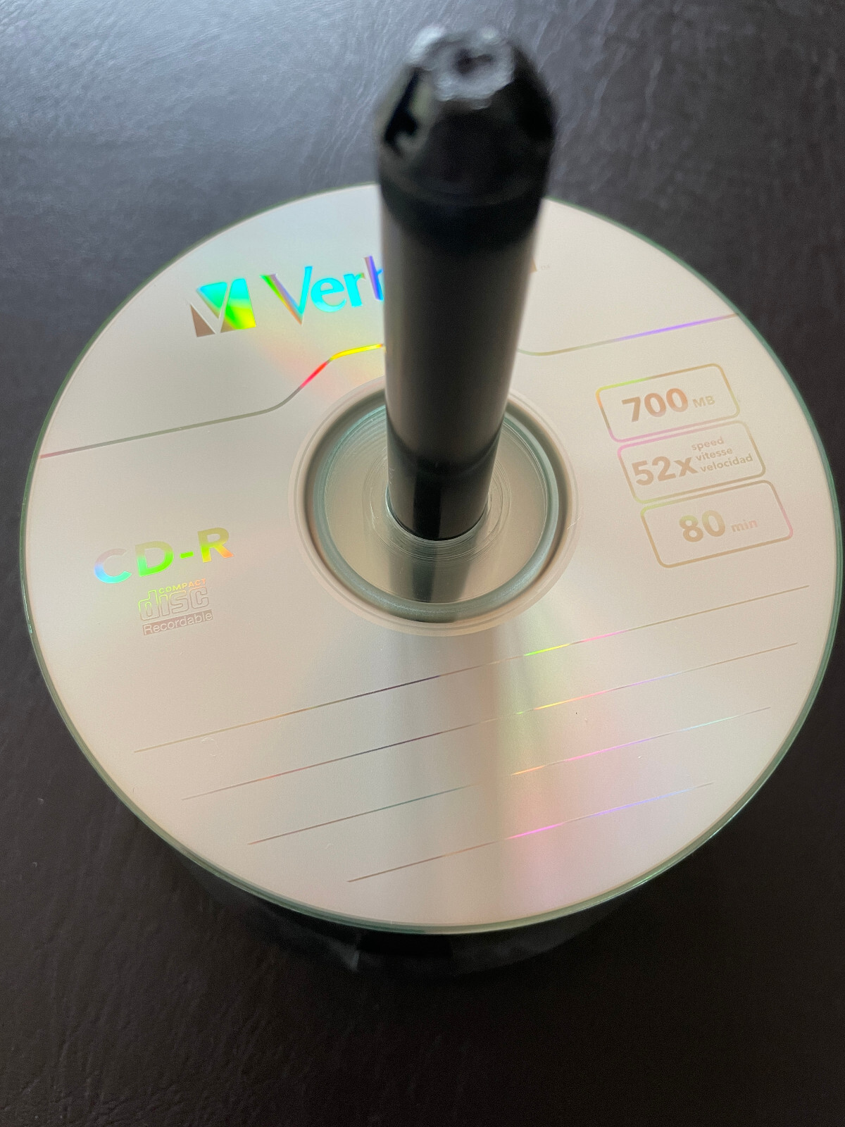 Verbatim 700MB 52x CD-R Disc - Open Pack of *61* blank discs - new, unused