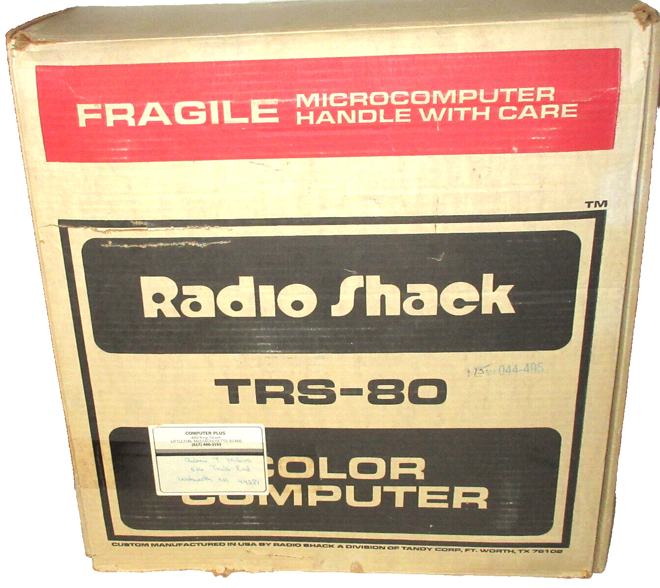 Radio Shack Tandy TRS-80 Color Computer Bundle  Untested.