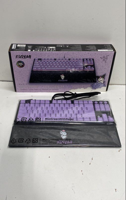 Razer Ornata V3 TKL Tenkeyless Gaming Keyboard Kuromi Sanrio Edition Open Box