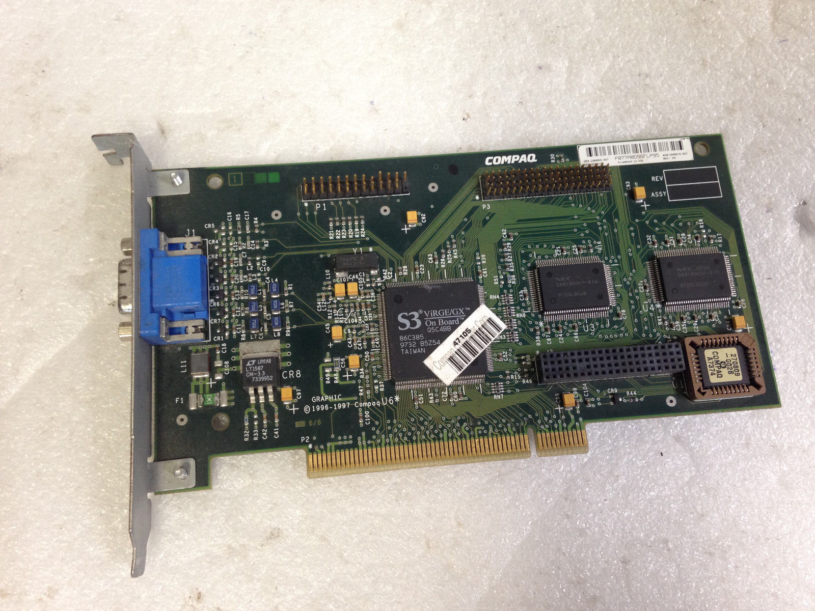 Compaq 296684-001 / 006916-001 / 006914-001 PCI Video Card