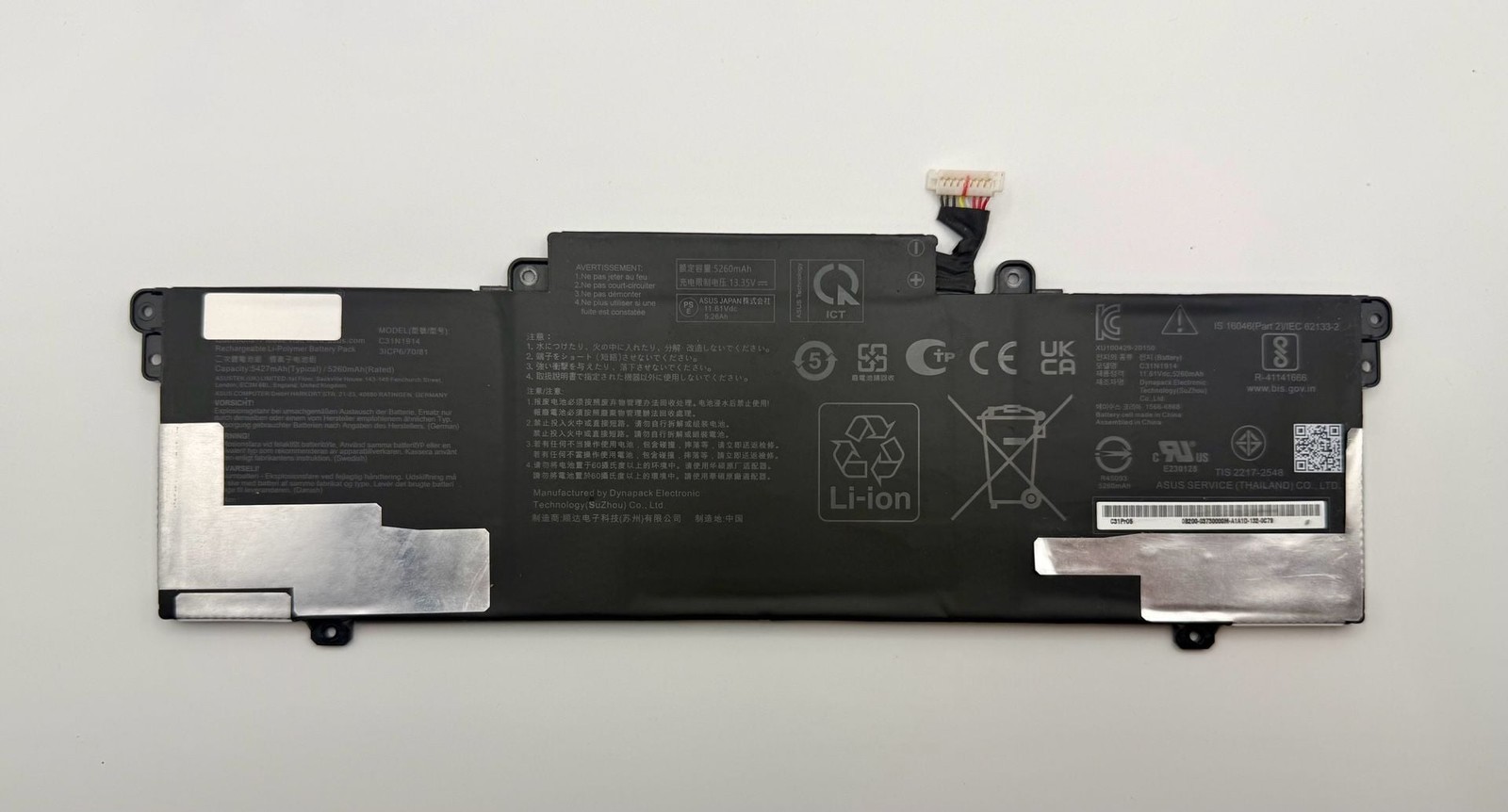 ASUS C31N1914 Laptop Battery 5260mAh UNTESTED
