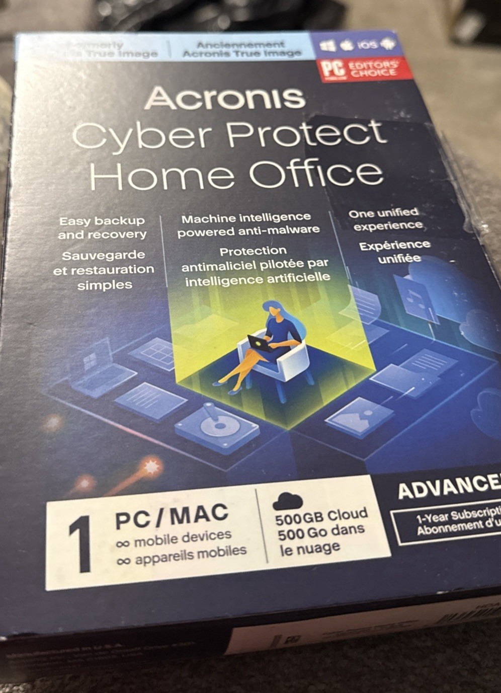 Acronis Cyber Protect Home Office (formerly Acronis True Image) | Essentials NEW