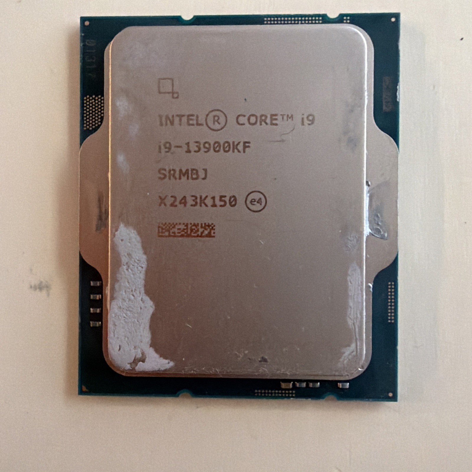 Used working Intel Core i9-13900KF  processor 5.8 GHZ 24 cores srmbj 