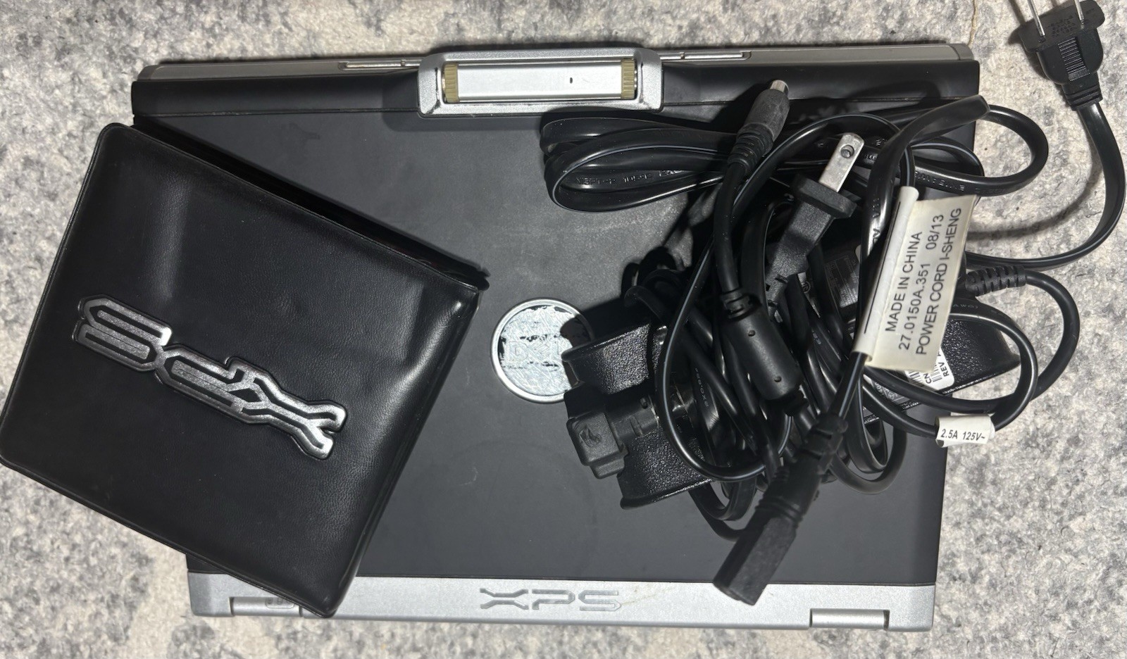 Vintage Dell XPS M140 Laptop PP11S | Windows XP Media Center | Working