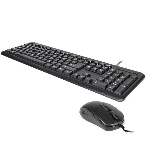 iMicro Classic Series 107-Key USB Keyboard & Optical Mouse Kit Black KB-IM91908