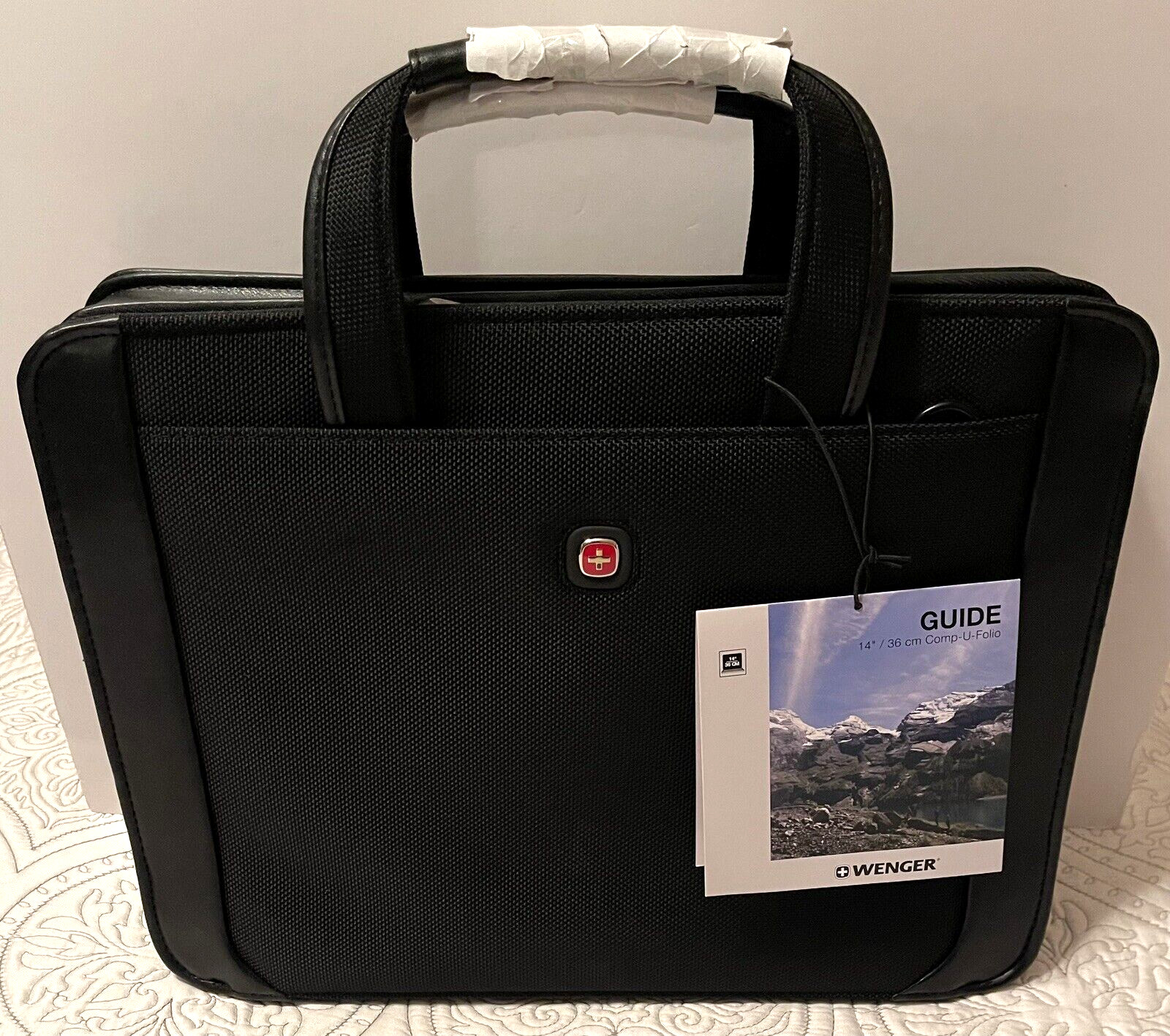 WENGER GUIDE Comp-U-Folio Laptop Bag Briefcase  Business Organizer 14'
