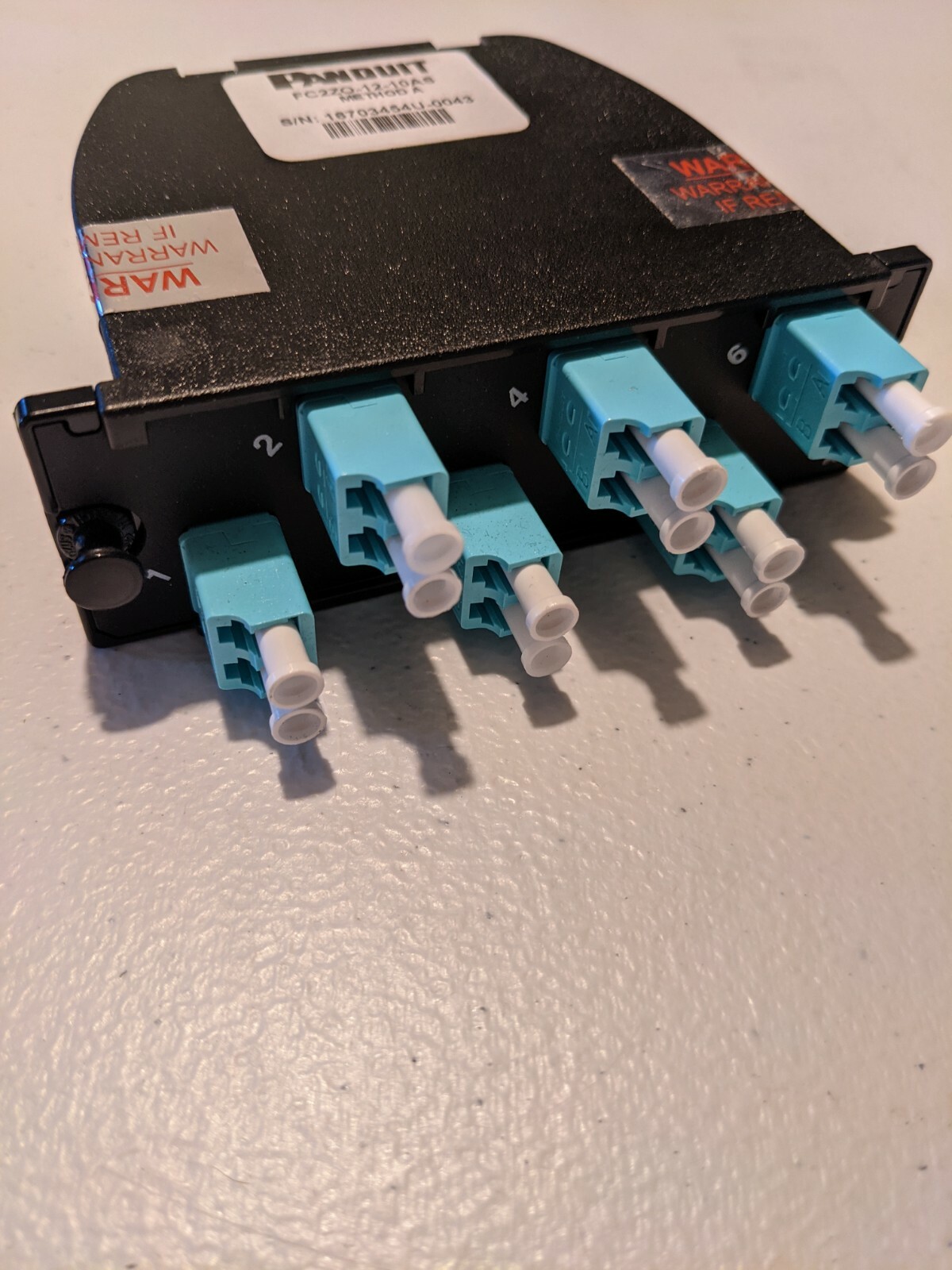 panduit fiber coupler