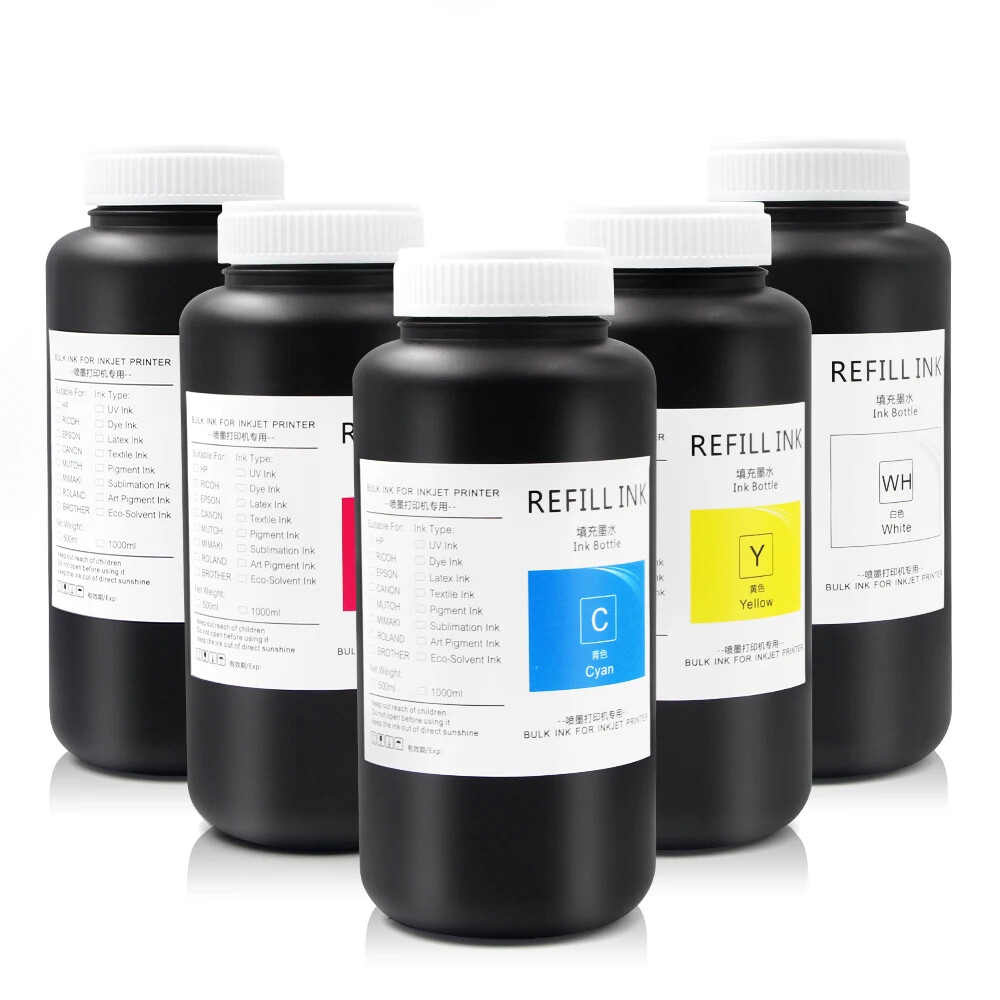 1000ML/Bottle Nazdar Gen5 UV Ink For Ricoh 5420 Gen5 Soft G4 G5 G6 Printer