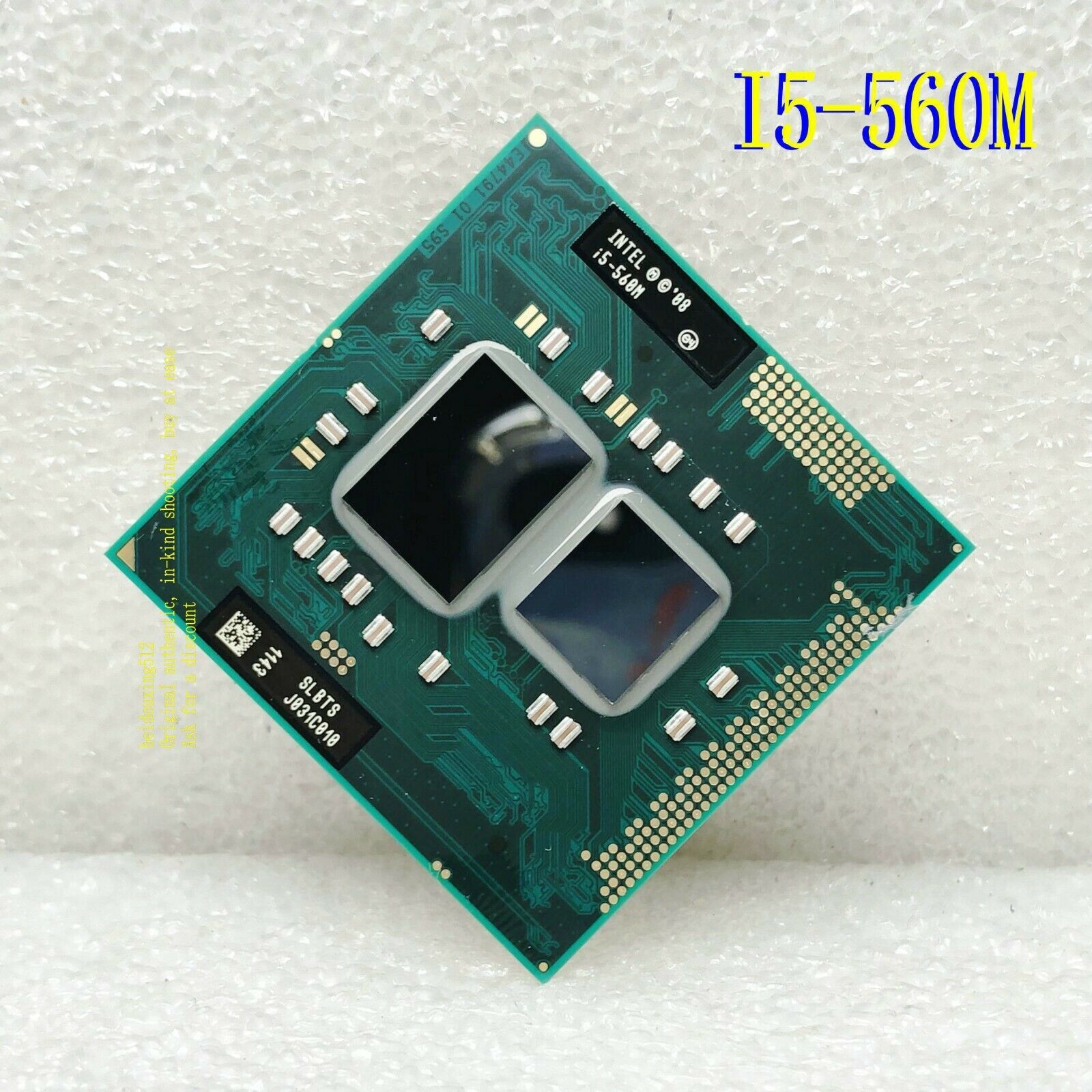Intel Core i5-560M (SLBTS) 2.66GHz / 3MB/2.5GT / s, PGA988, Notebook processor