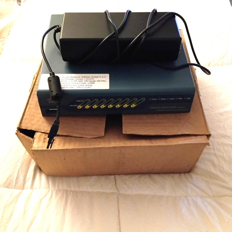 Cisco ASA 5550 Series Adaptive Security Appliance Enterprise Firewall VPN NOB