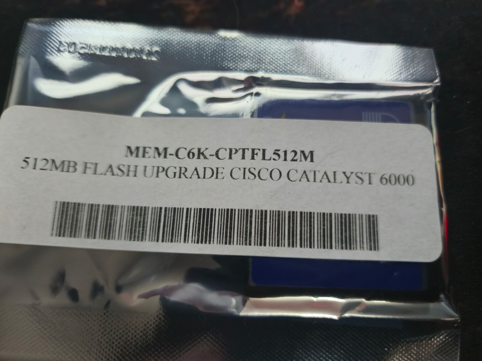 Smart 512MB CompactFlash Flash Memory Card Module for Cisco, MEM-C6K-CPTFL512MB