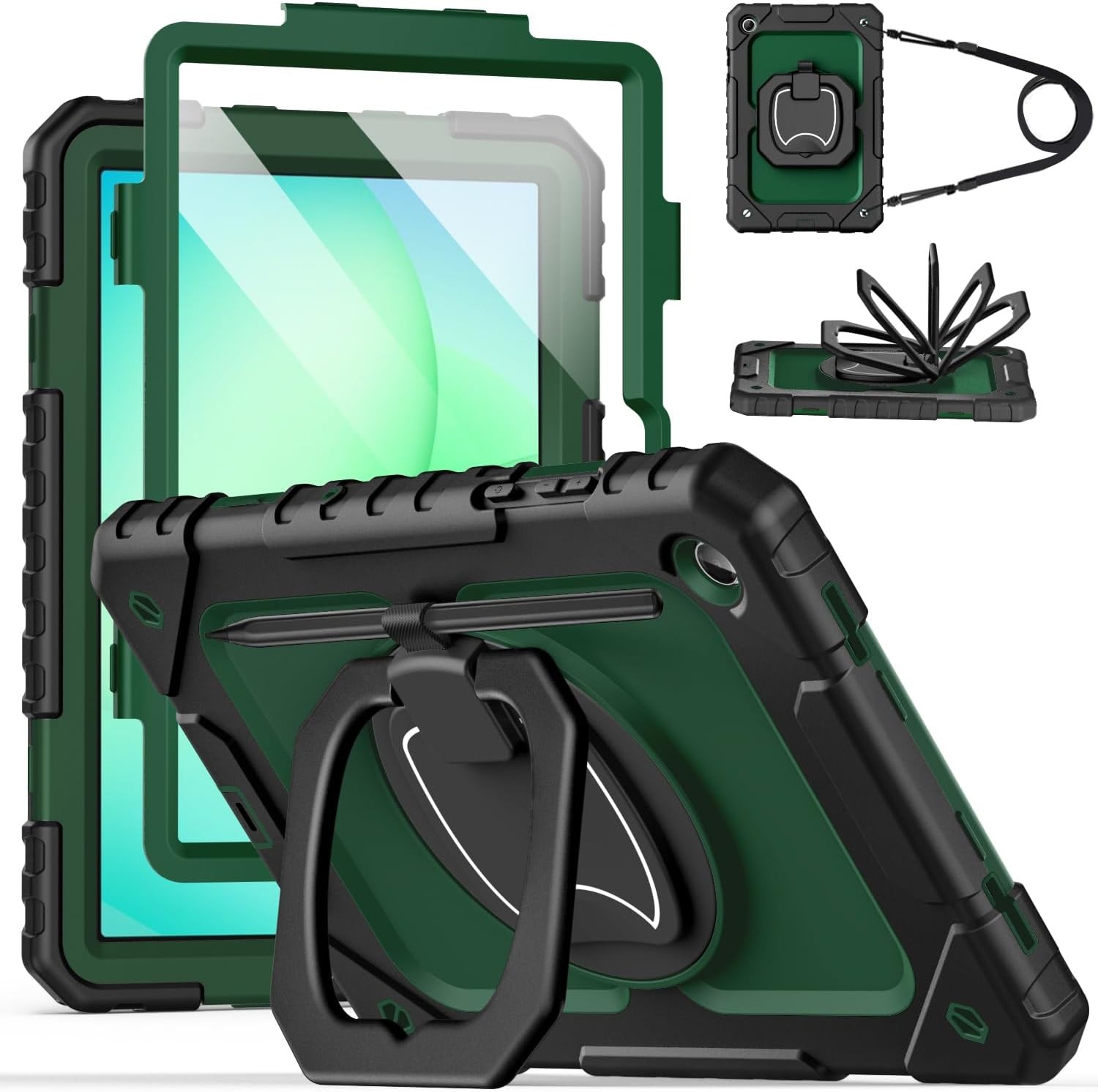 Shockproof Case for Samsung Galaxy Tab A11 Plus 11" 2026, Includes Screen Protec