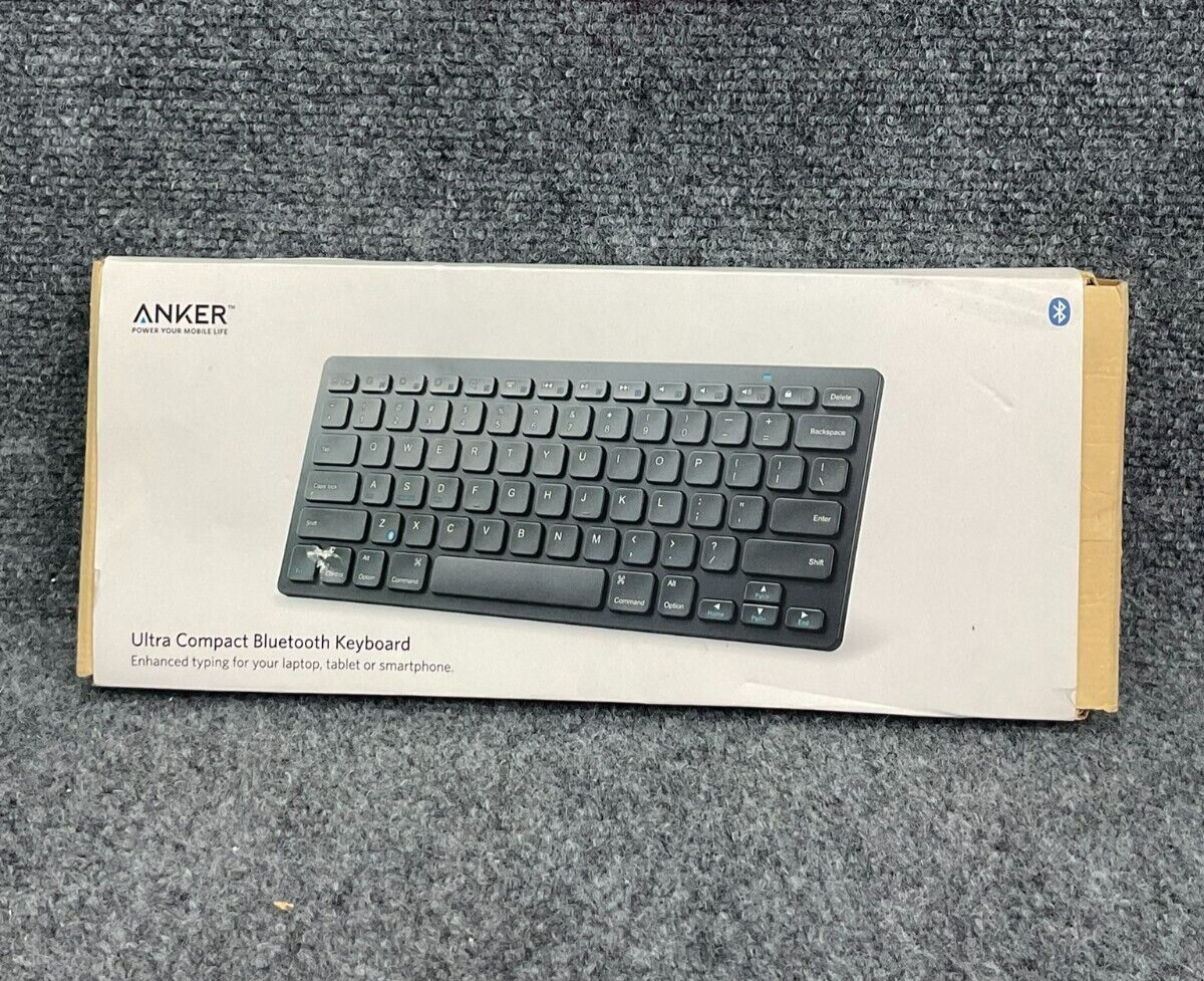 Anker A7726 Ultra Compact Bluetooth Keyboard for iOS Android Mac Windows