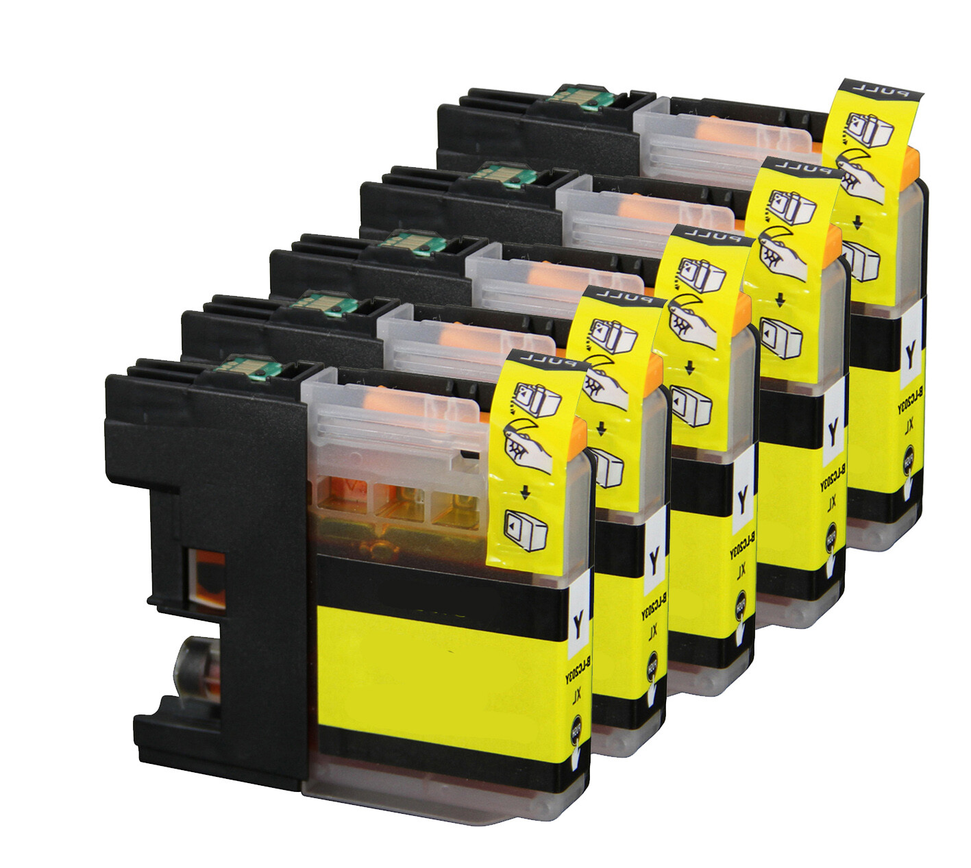 5P XL YELLOW Printer Ink fits LC203 LC201 MFC-J460DW MFC-J5720DW MFC-J4320DW