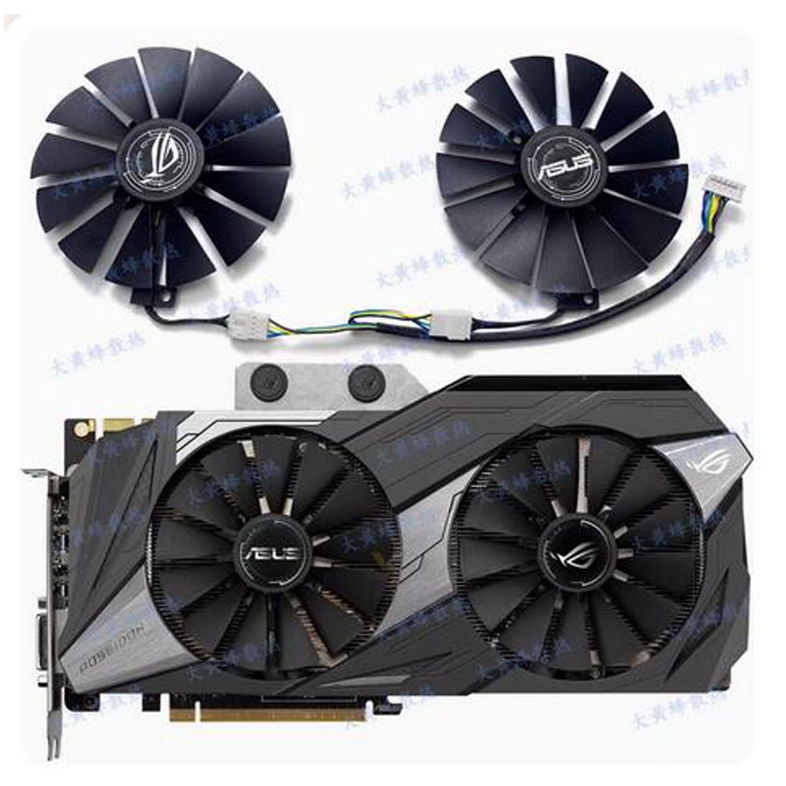 For ASUS GTX1080ti ROG POSEIDON Platnium Graphics Card Fan T129215SM