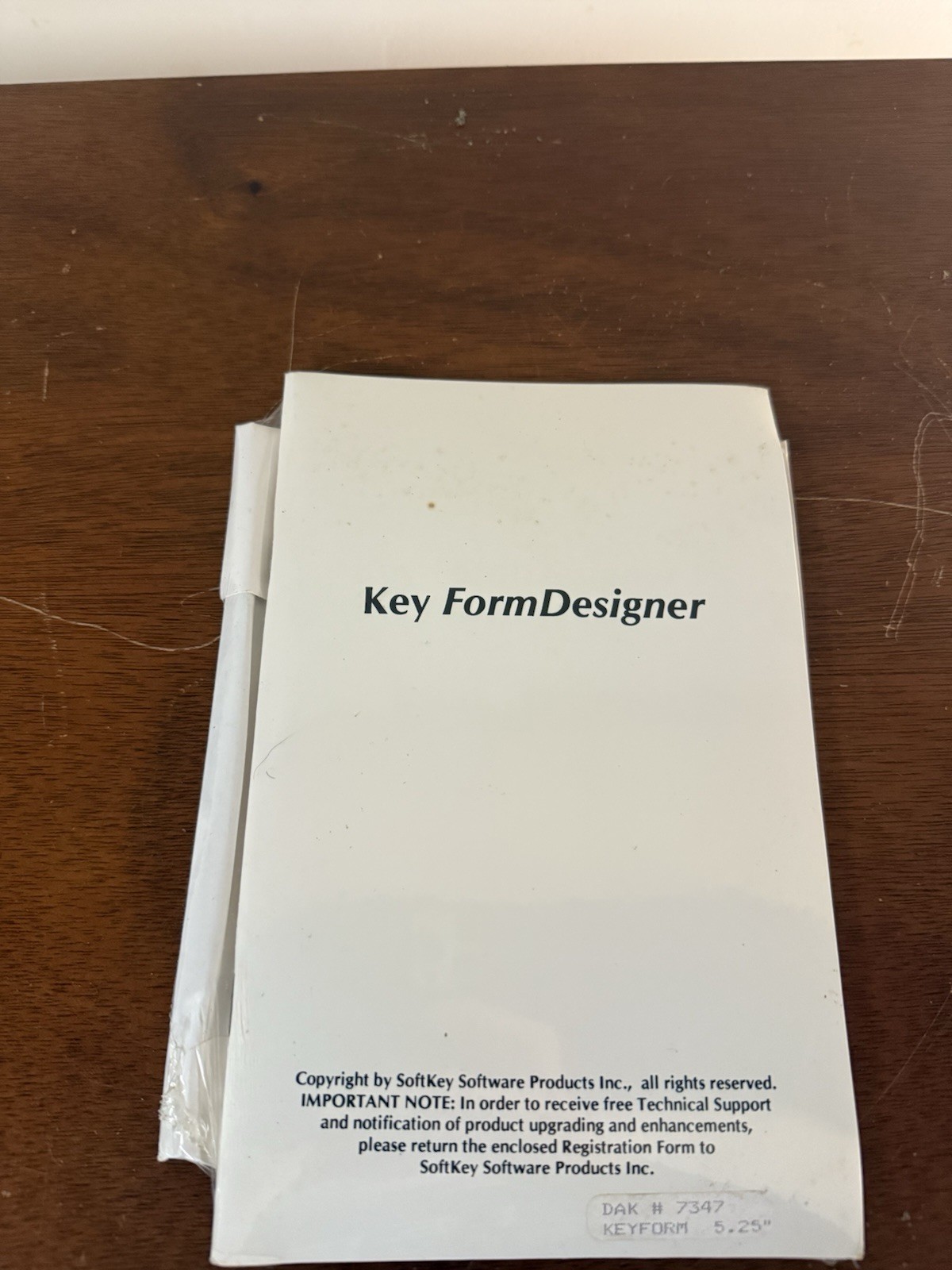 Key Form Designer Plus Computer Floppy Disk Brand New
