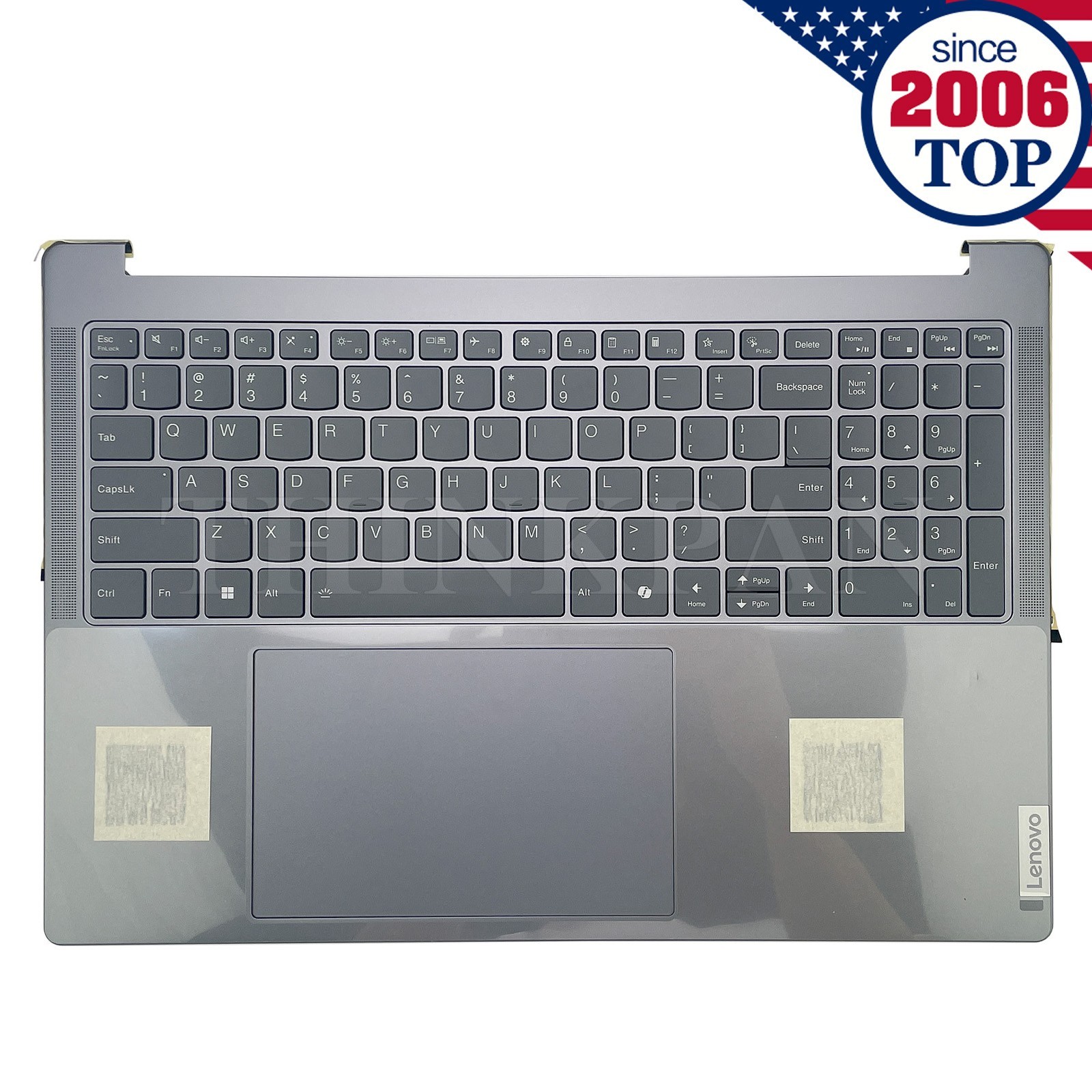 New Palmrest Keyboard Touchpad For Lenovo Yoga Pro 9 16IMH9 16" Ultra 9 Gray