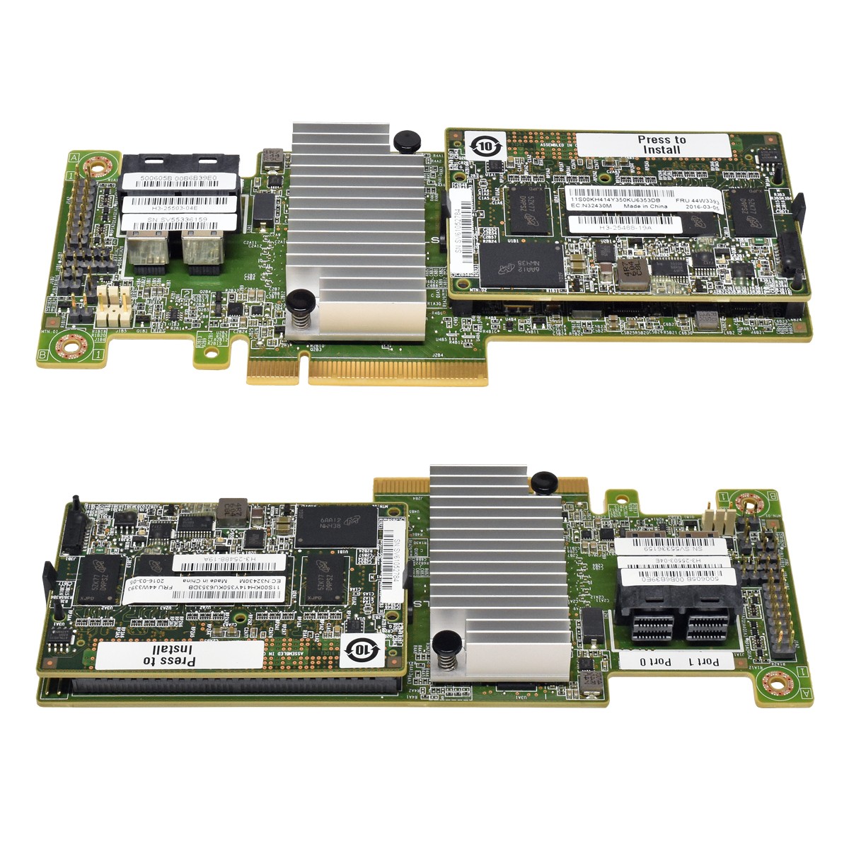 IBM ServeRAID M5210 12Gb 1GB Cache RAID Controller 46C9111 H3-25503-04E