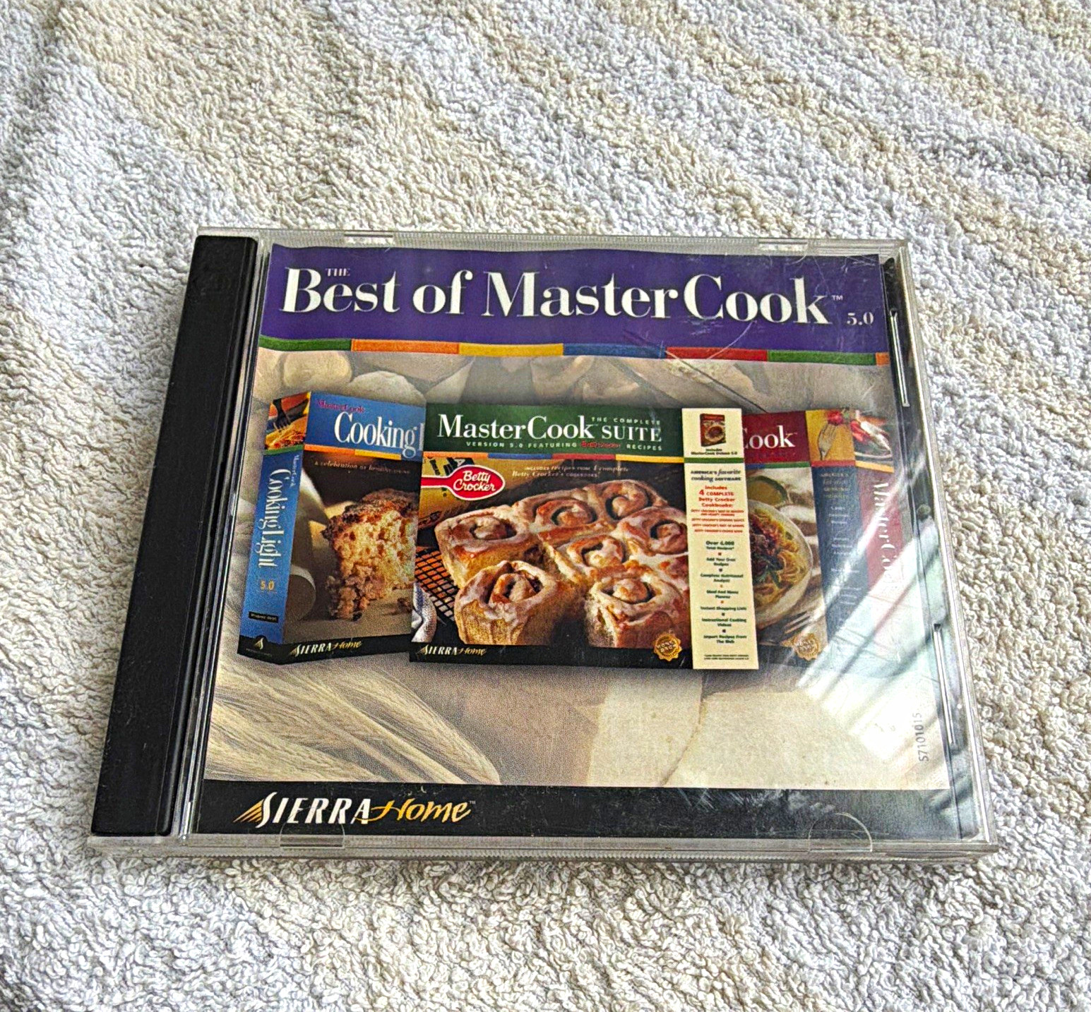 SierraHome The Best of MasterCook 5.0 Cooking Software CD-ROM